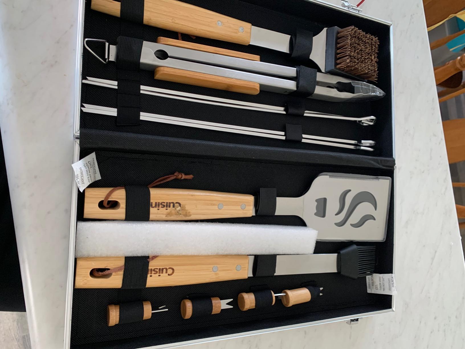 Excellent grill set!