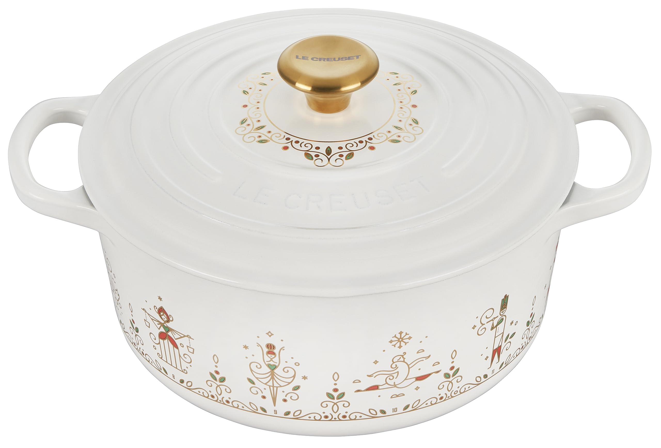 le-creuset-no-l-collection-enameled-cast-iron-12-days-of-christmas-round-dutch-o image 1