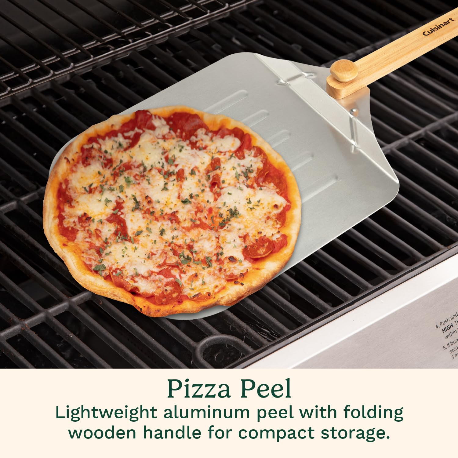 cuisinart-3-piece-deluxe-pizza-grilling-pack-14-pizza-stone-peel-cutter image 5