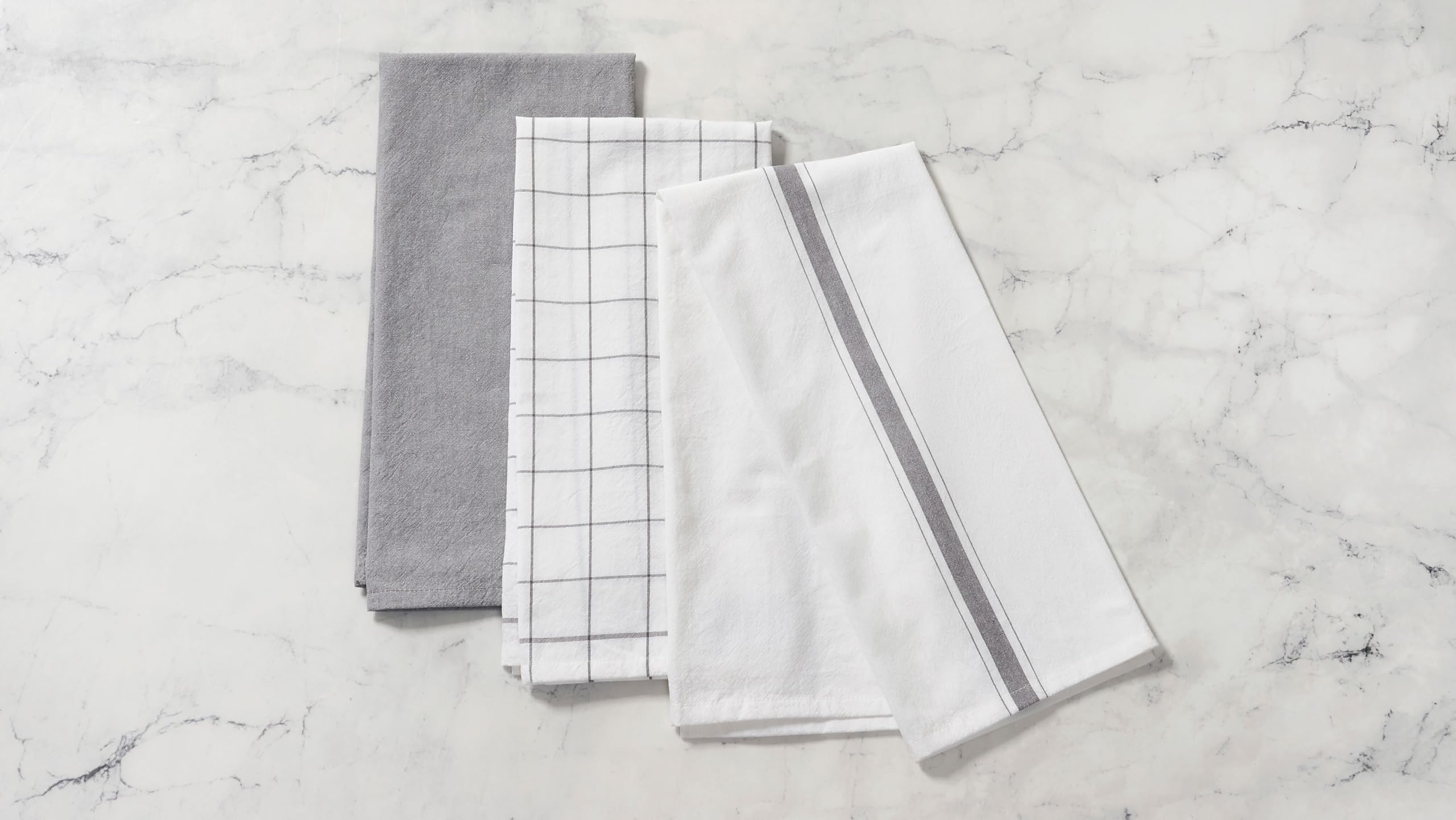 le-creuset-set-of-3-kitchen-towels-charbon-100-cotton-oversized-20-x30-with-lock image 4