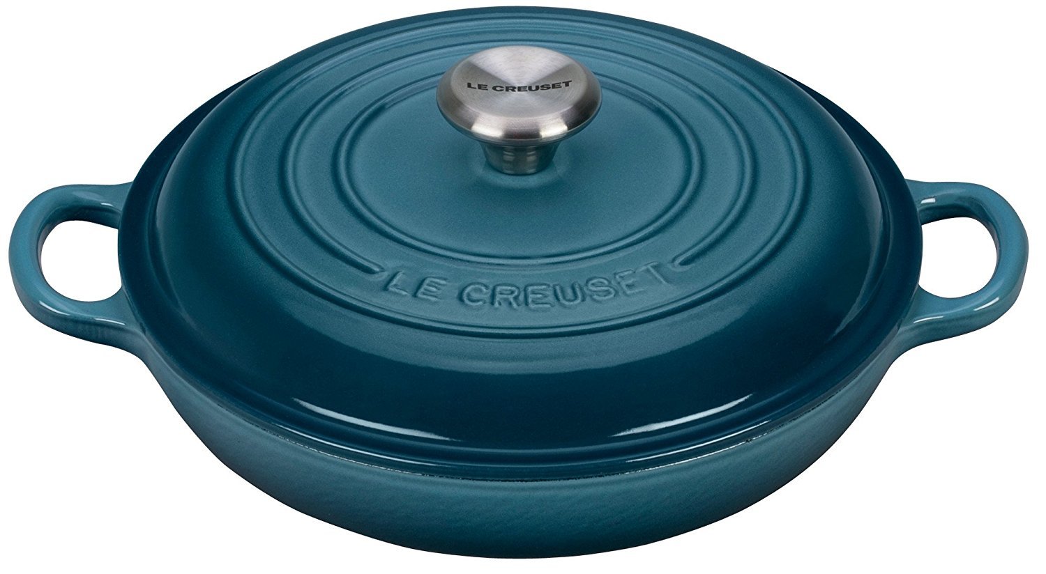 le-creuset-signature-enameled-cast-iron-round-braiser-with-500-f-knob image 1