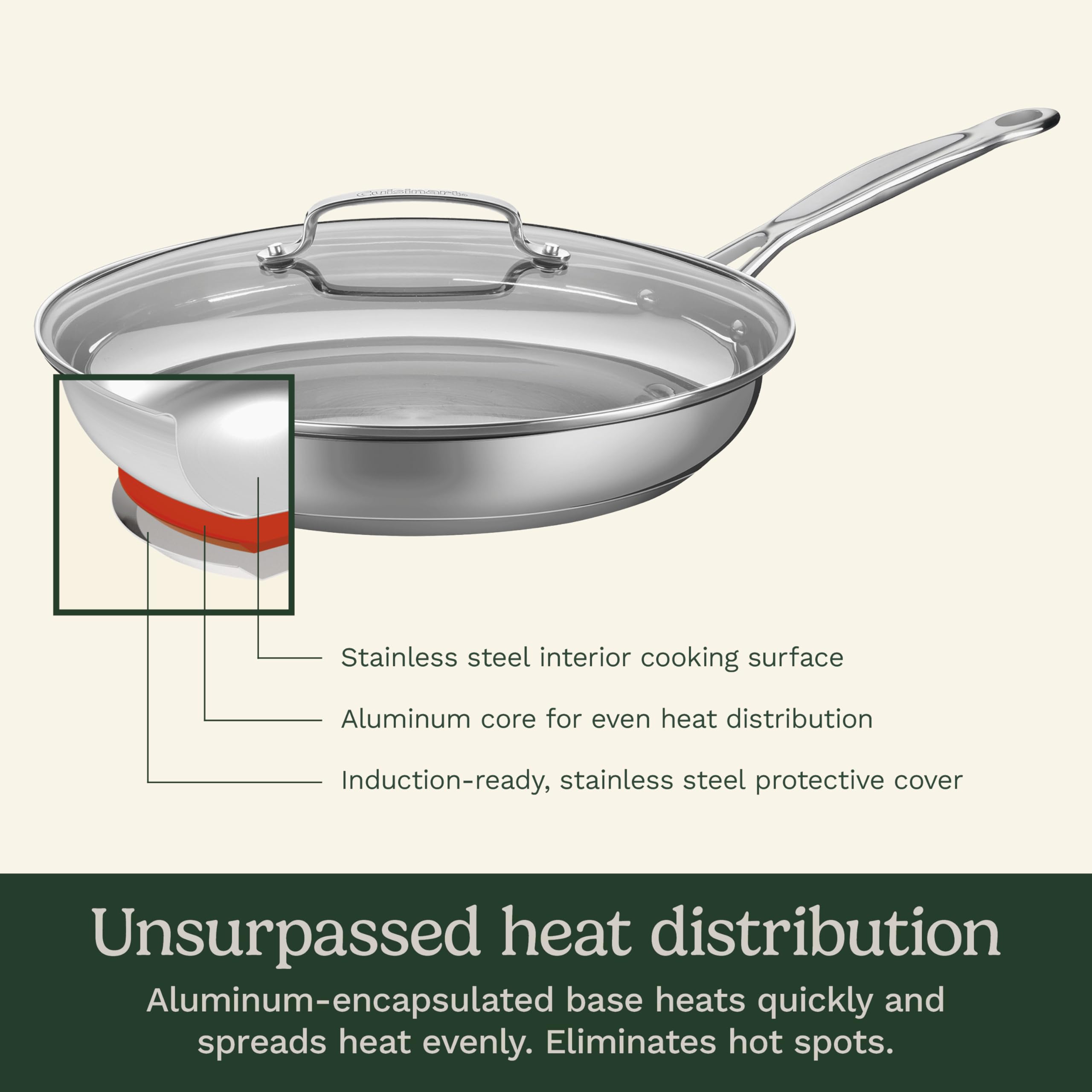 cuisinart-chef-s-classic-12-inch-skillet-with-glass-cover-stainless-steel-induct image 2