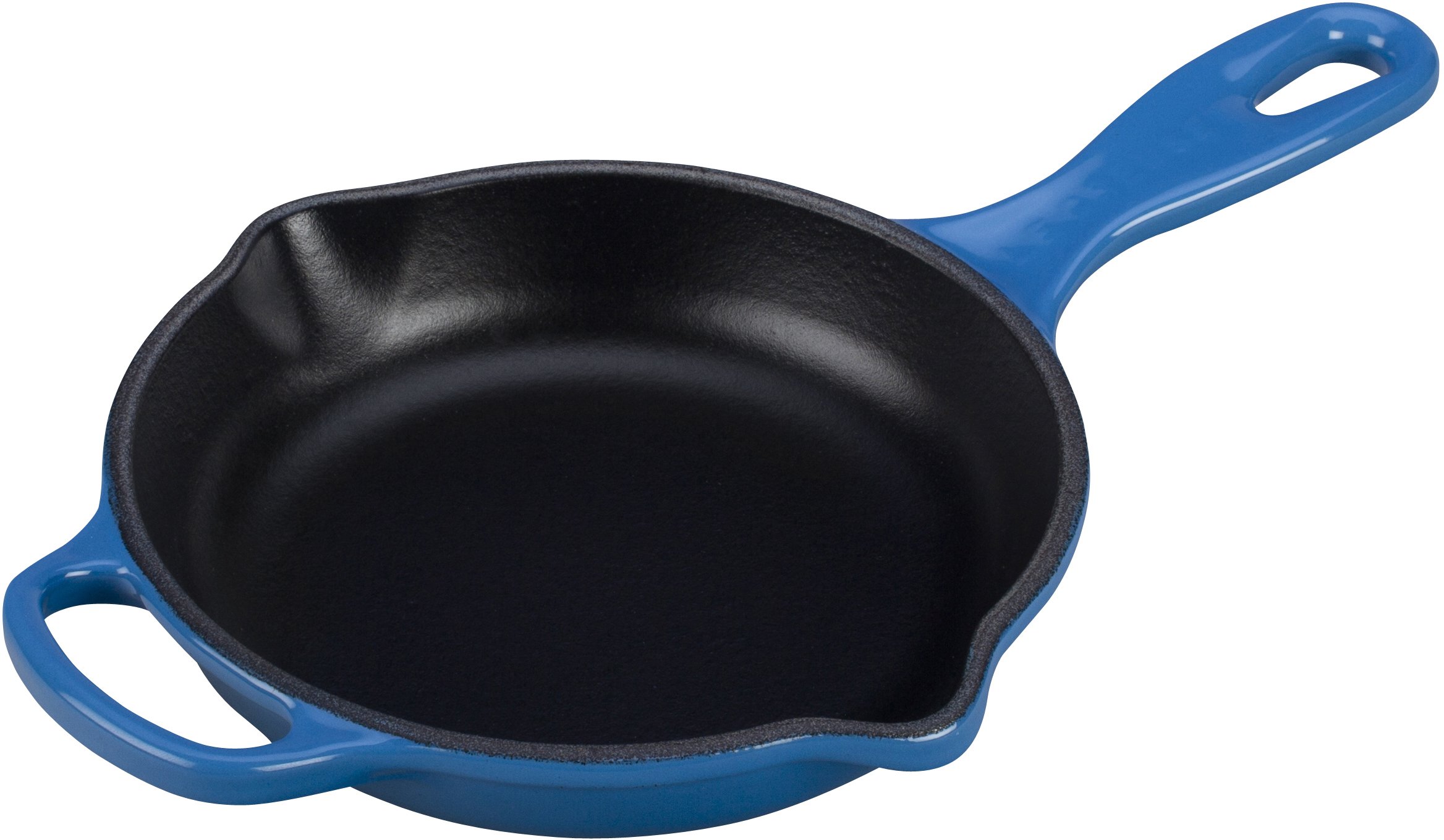 le-creuset-enameled-cast-iron-signature-iron-handle-skillet-6-33-1-2-qt-mar image 1