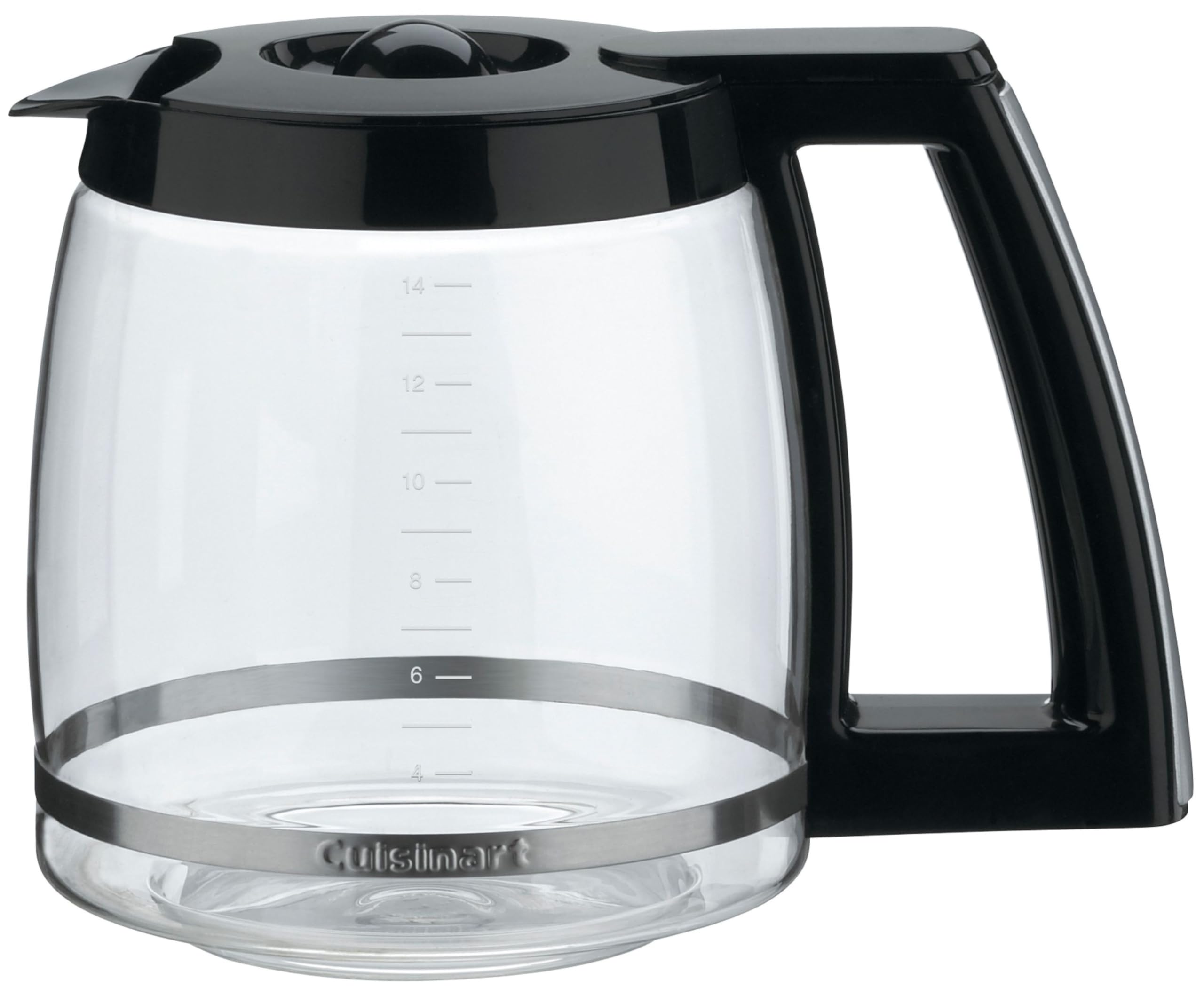 cuisinart-14-cup-replacement-glass-carafe-for-coffee-maker-dcc-2200rc-compatible image 1