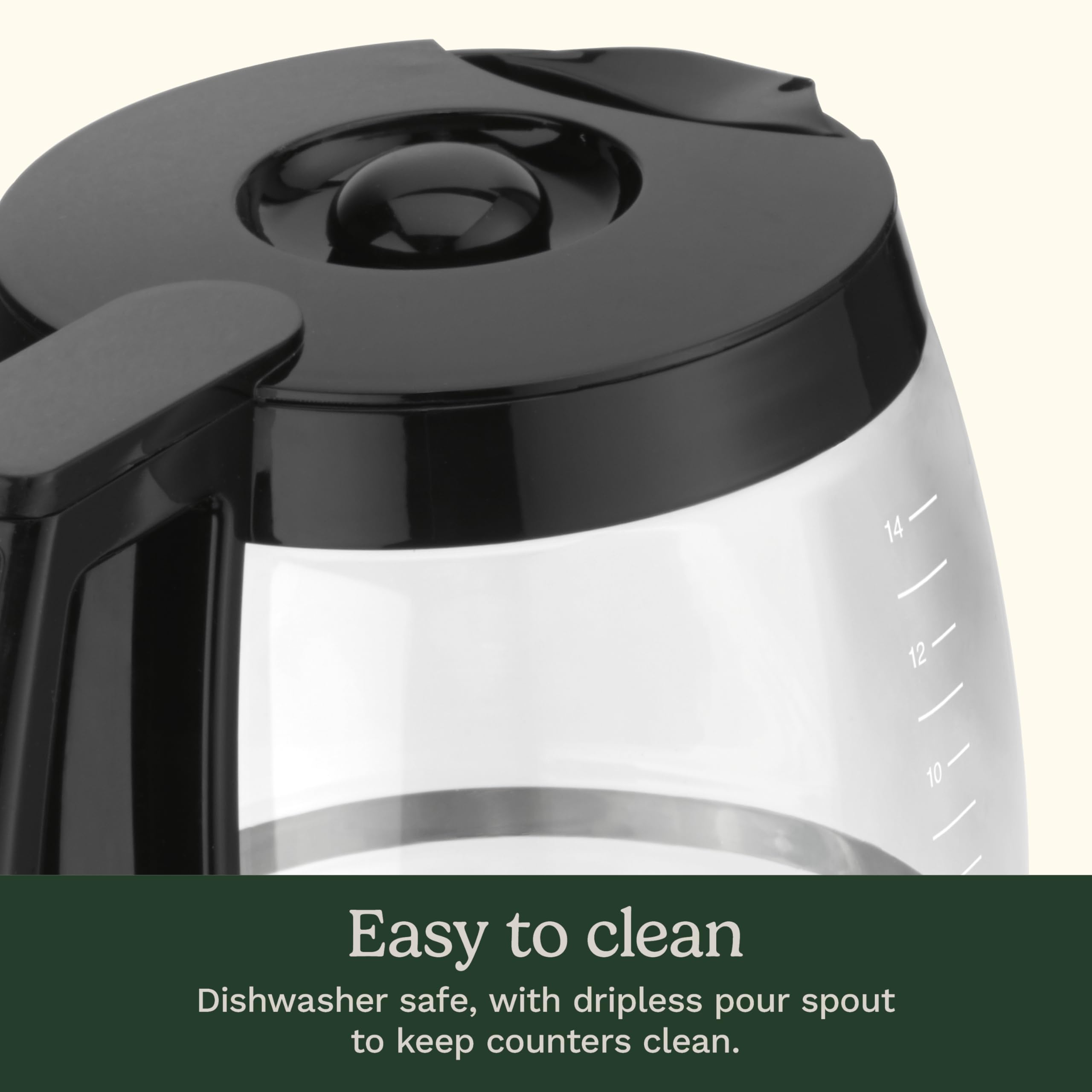 cuisinart-14-cup-replacement-glass-carafe-for-coffee-maker-dcc-2200rc-compatible image 3