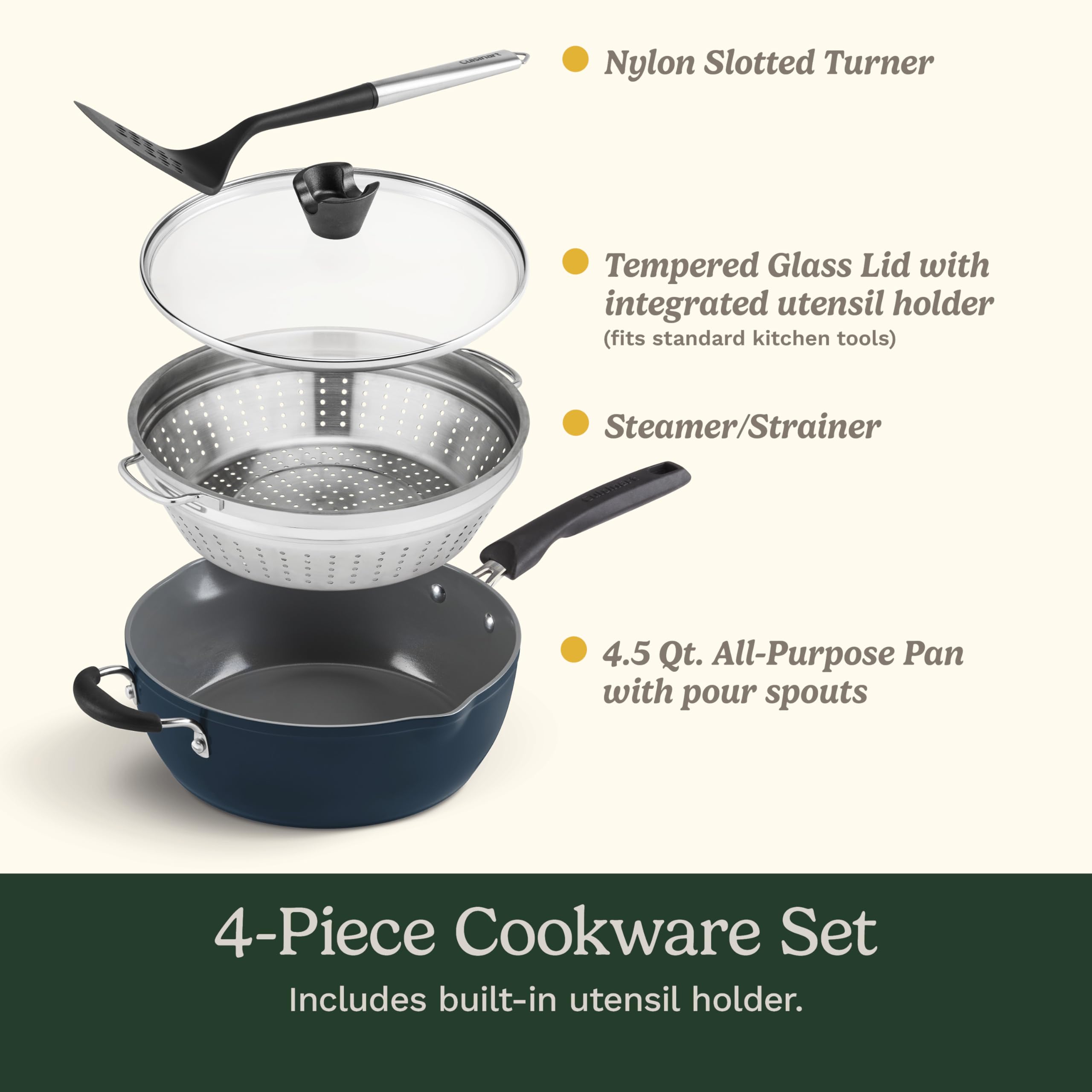 cuisinart-preferred-pan-4-piece-set-nouveau-navy-4-5-qt-multi-purpose-pan-with-c image 8