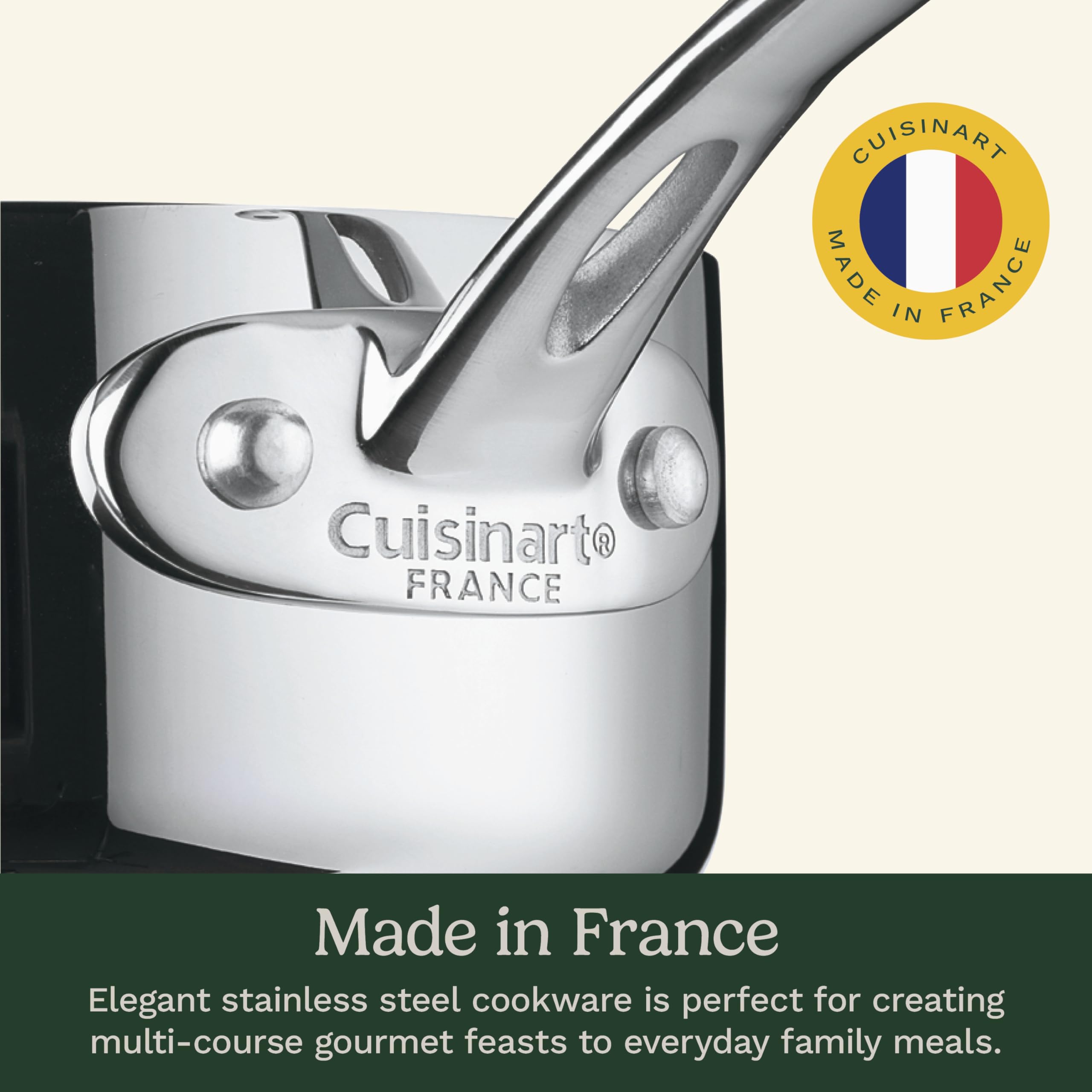 cuisinart-french-classic-tri-ply-stainless-13-piece-cookware-set image 3