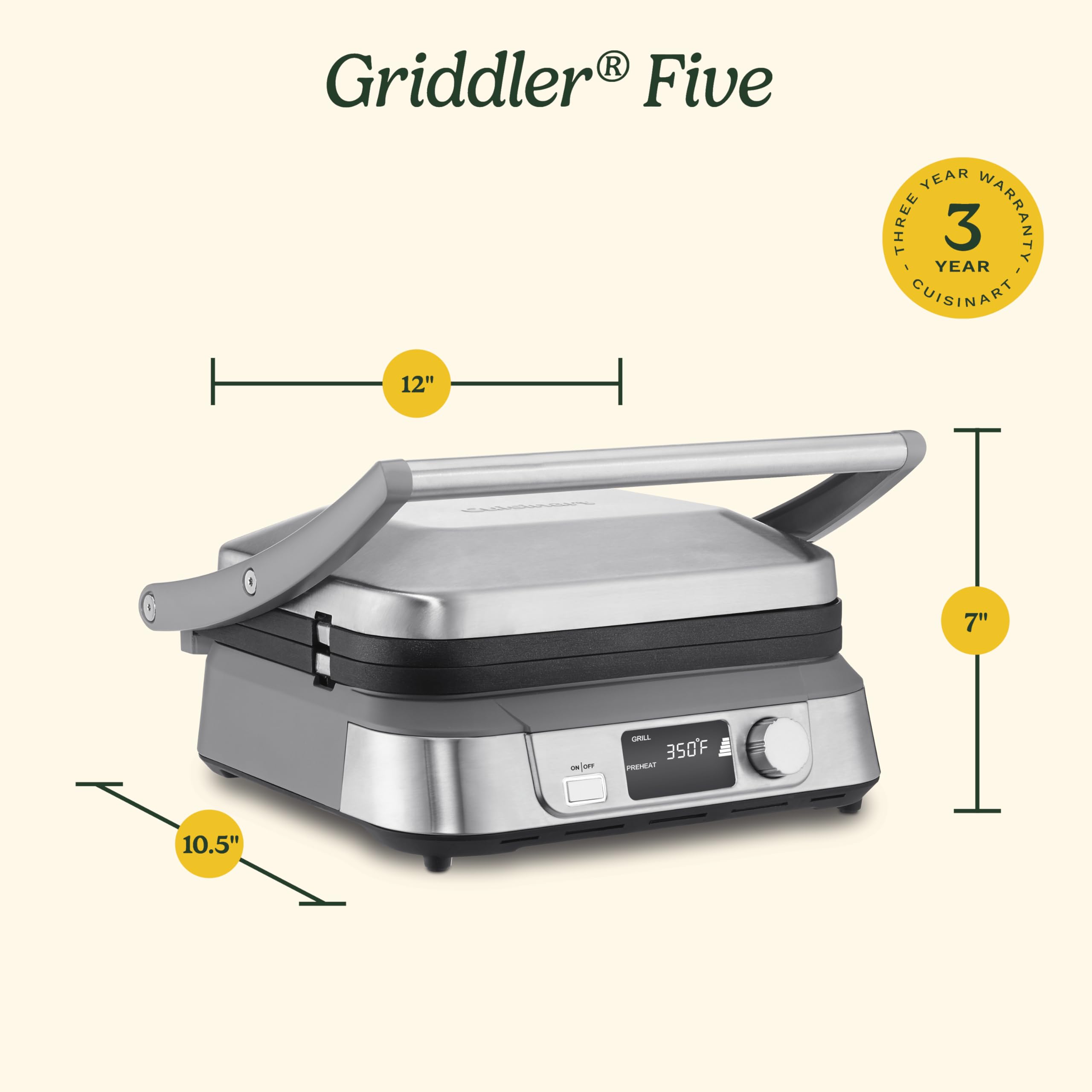cuisinart-electric-griddler-five-countertop-grill-gr-5nas-5-in-1-panini-press-gr image 6