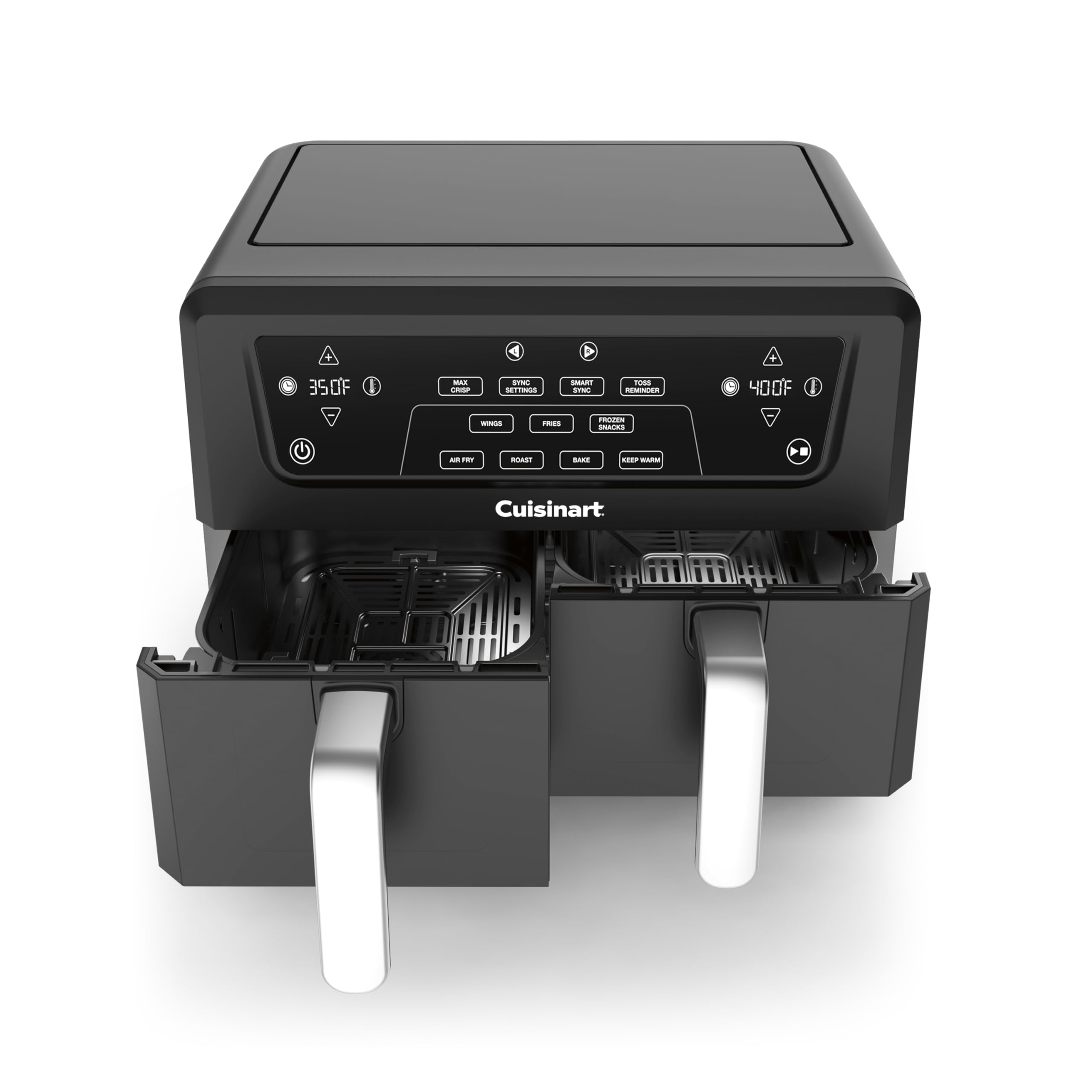 cuisinart-dual-basket-air-fryer-11-qt-4-functions-sync-finish image 1