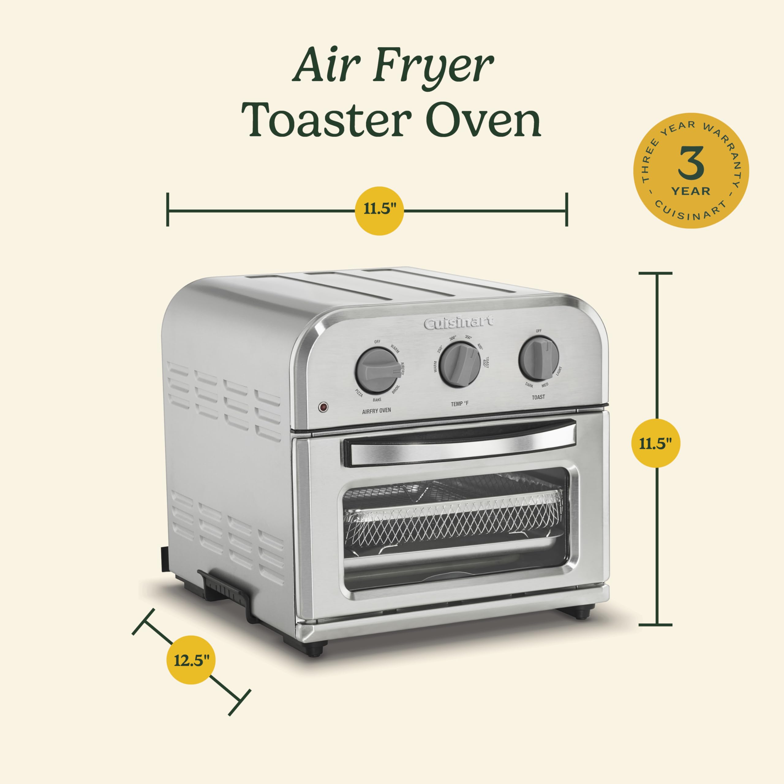 cuisinart-compact-air-fryer-toaster-oven-toa-26-stainless-steel-6-in-1 image 7