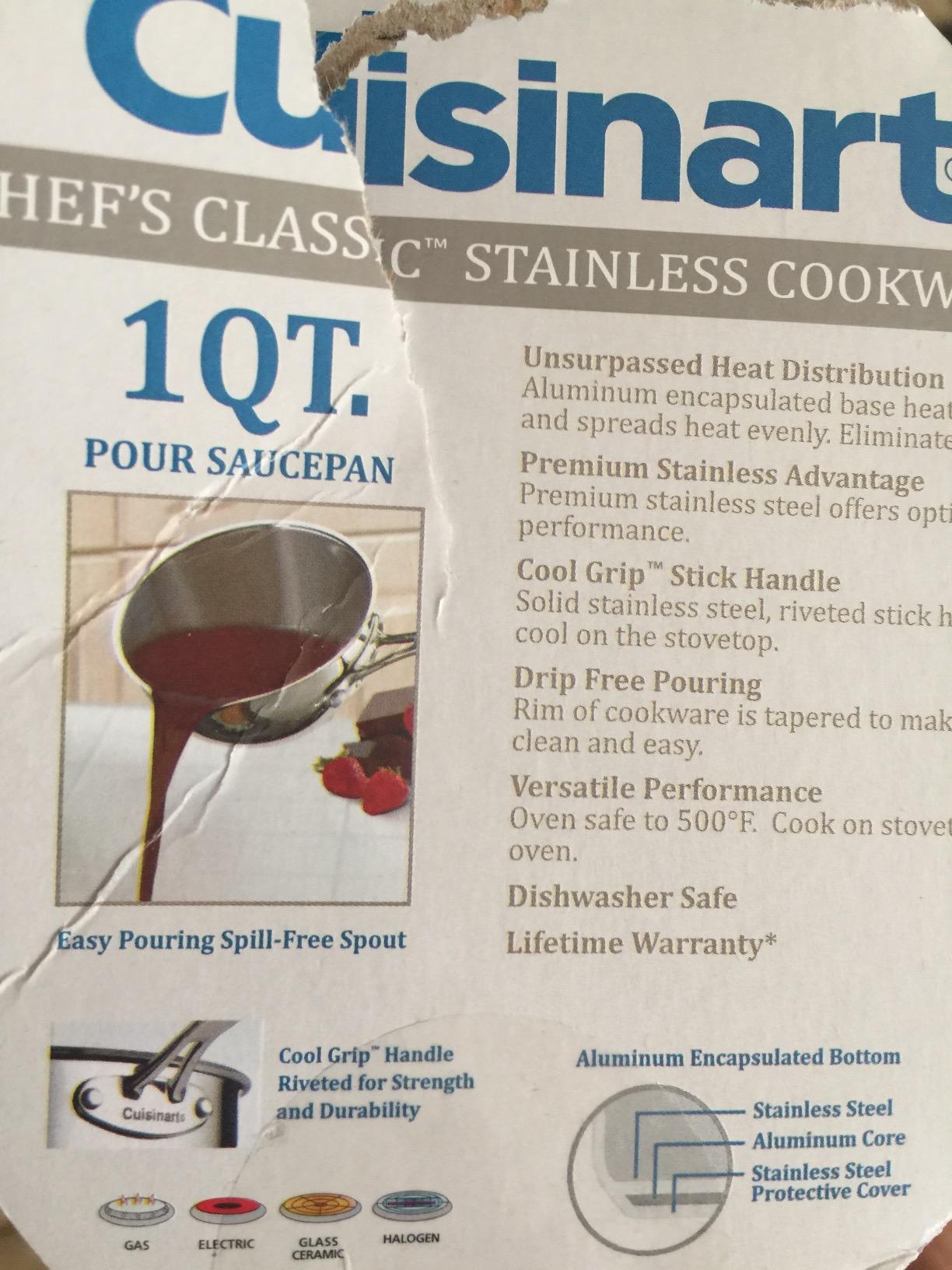 Nice saucier, but a bit small
