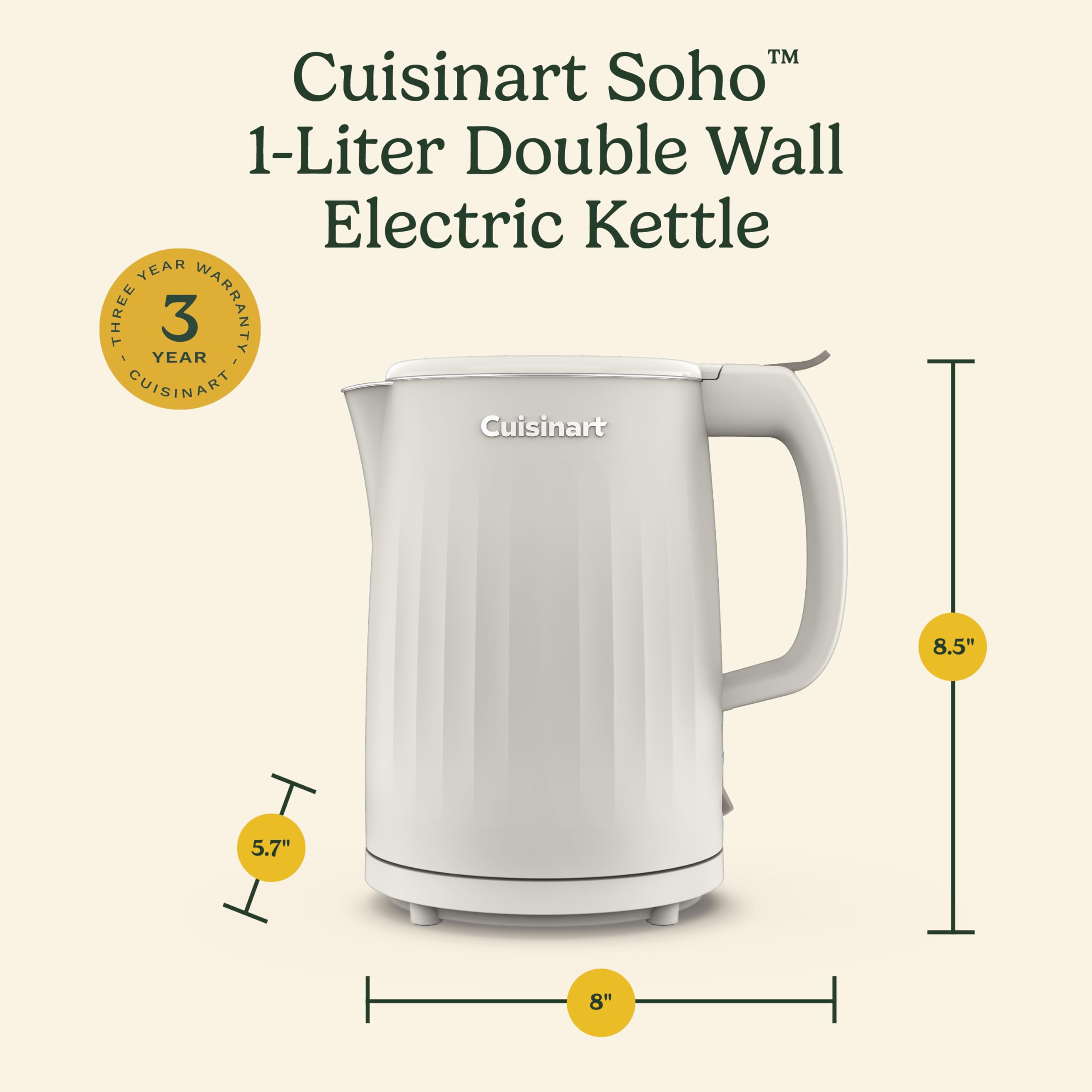 cuisinart-soho-1-liter-double-wall-electric-hot-water-kettle-truffle image 8