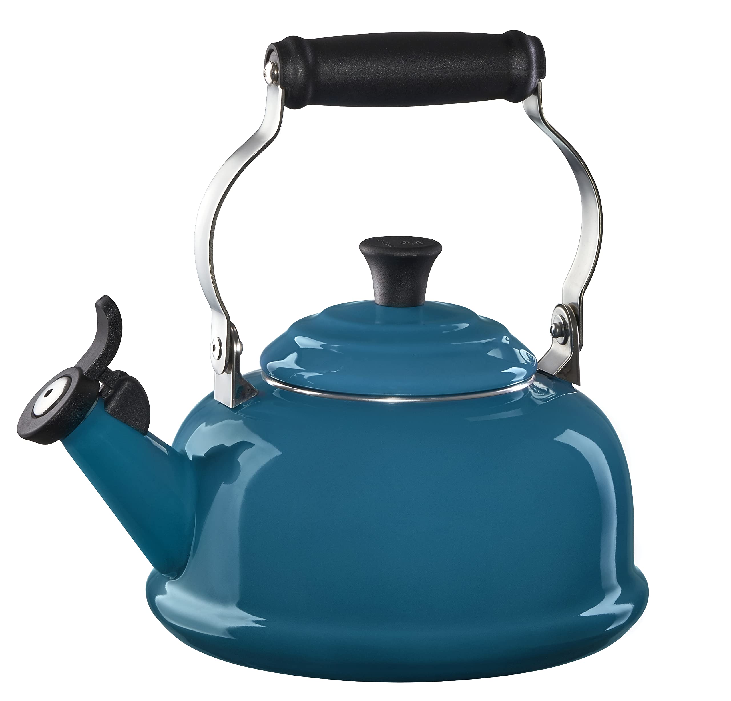le-creuset-enamel-on-steel-whistling-tea-kettle-1-7-qt-cerise-red image 8