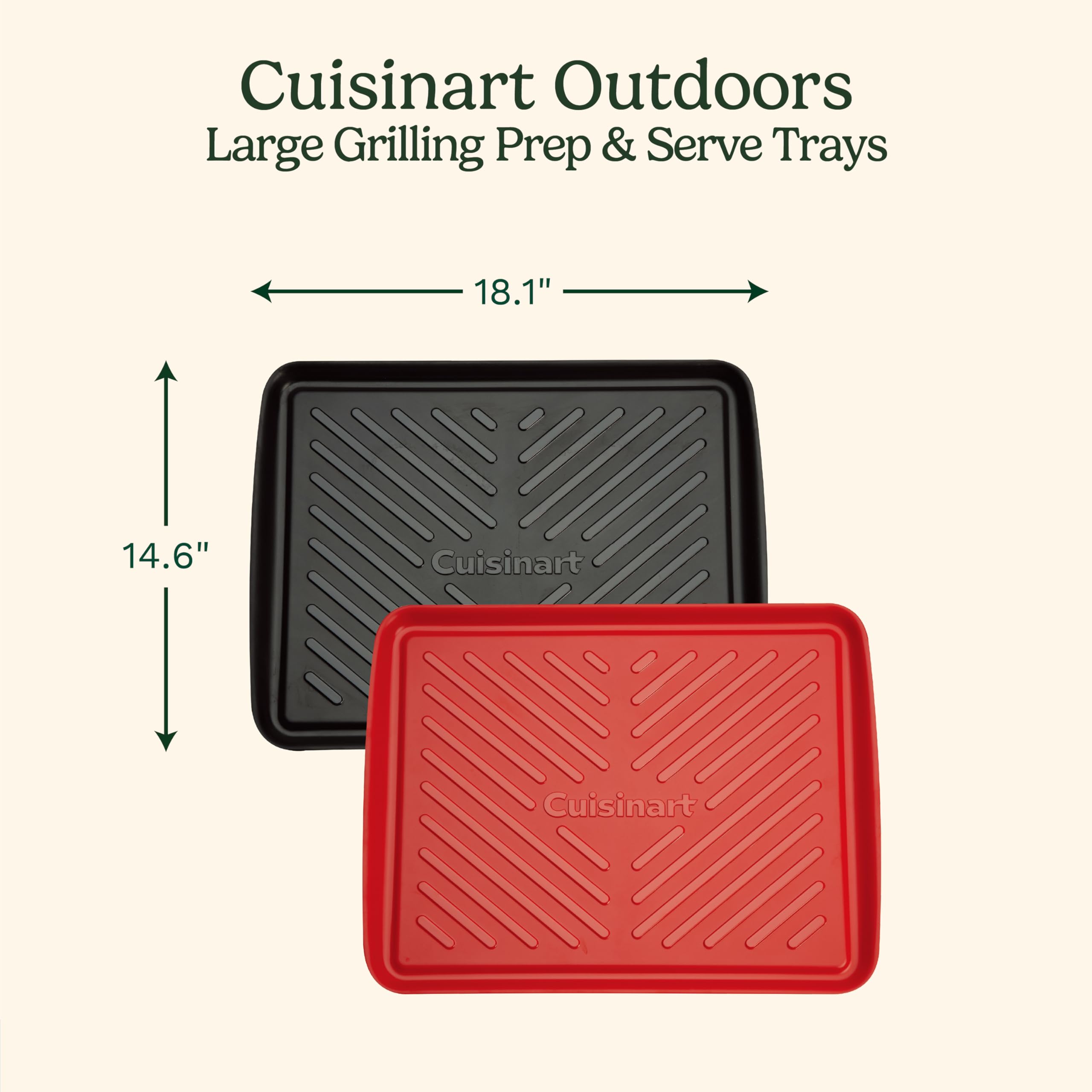 cuisinart-cpk-210-grilling-prep-and-serve-trays-large-18-x-14-5-red-and-black image 2