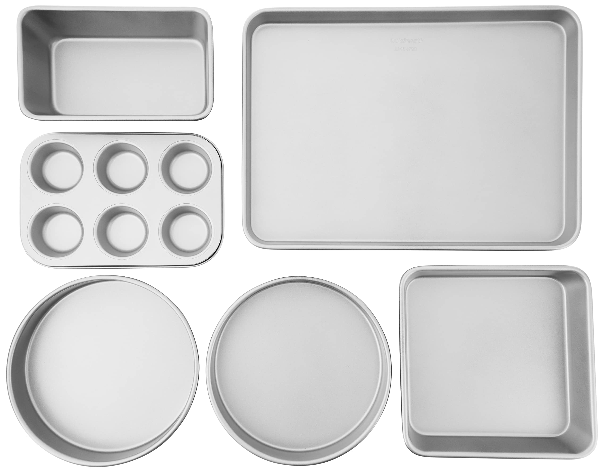 cuisinart-6-piece-classic-bakeware-set-heavy-gauge-steel-nonstick image 2