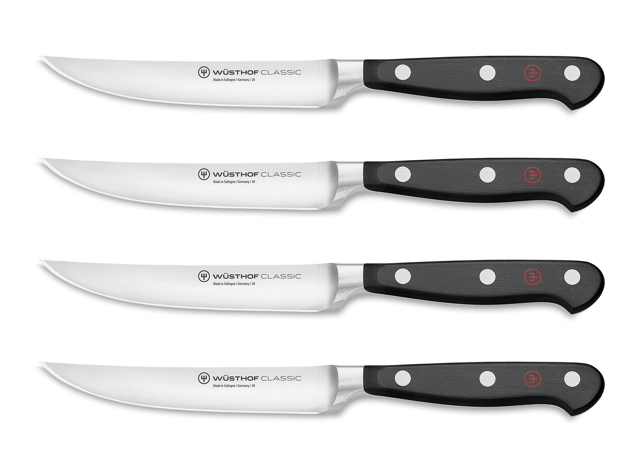 w-sthof-classic-4-piece-steak-knife-set-black-precision-forged-high-carbon-stain image 1