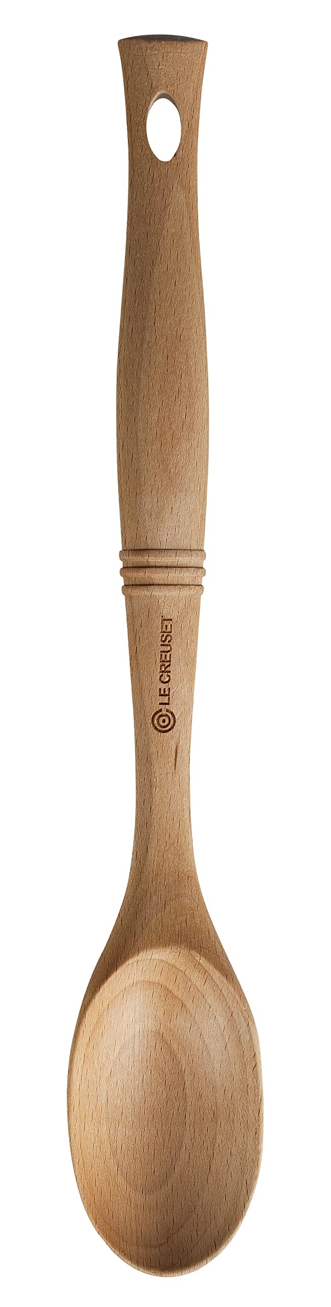 le-creuset-revolution-wood-scraping-spoon-12-5-x-2-5-beech-wood-elliptical-handl image 3