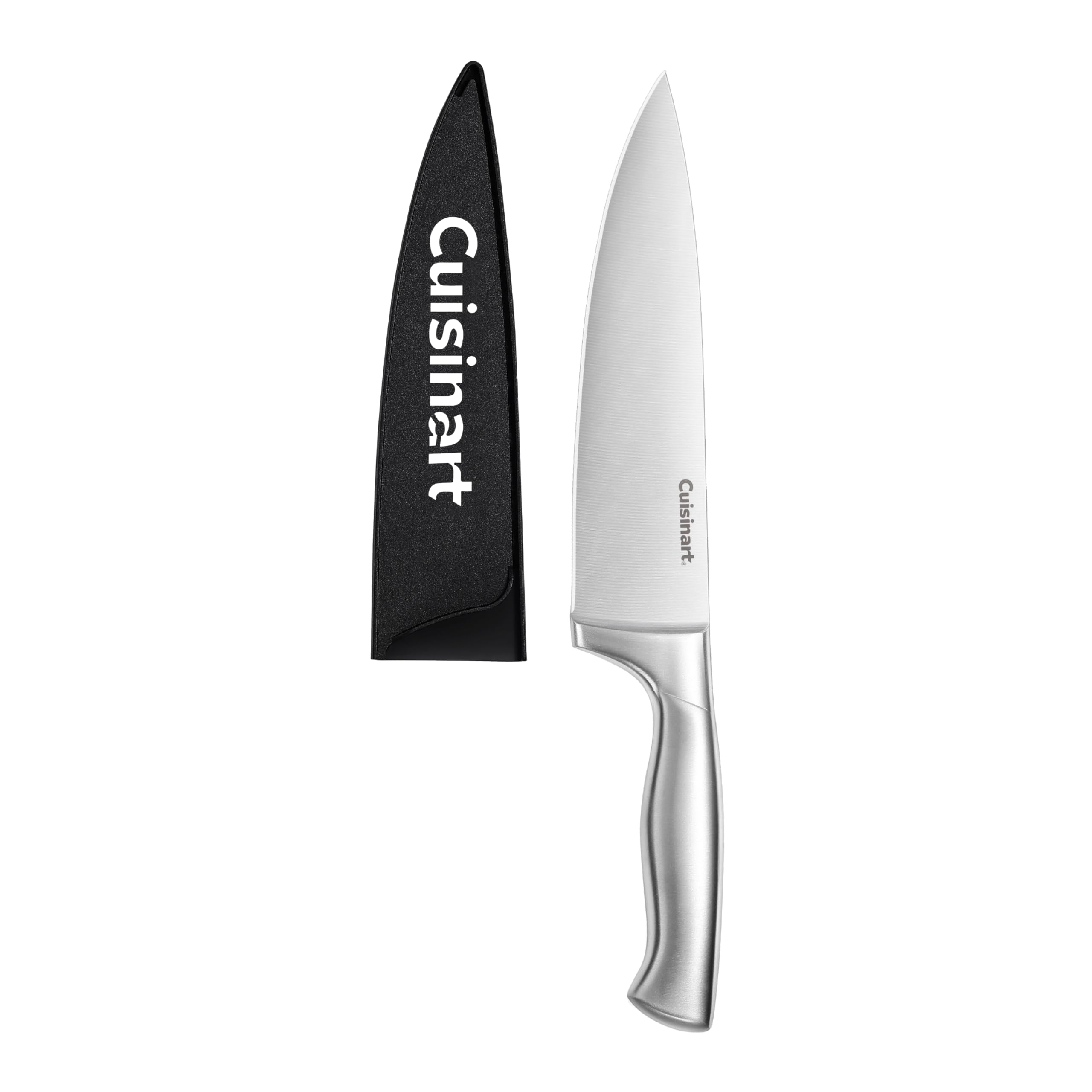 cuisinart-8-stainless-steel-chef-s-knife-with-blade-guard-graphix-collection image 1