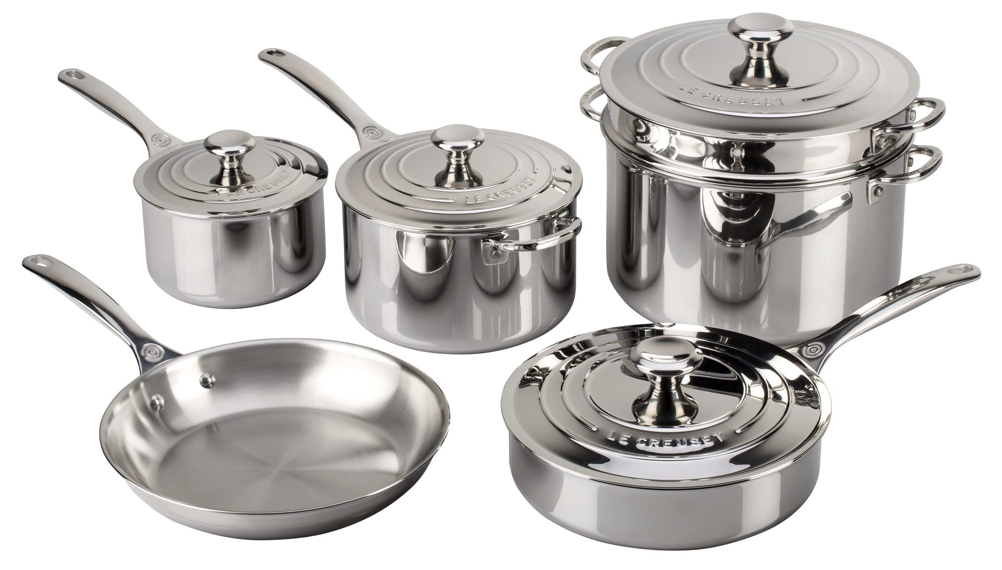 le-creuset-tri-ply-stainless-steel-6-pc-cookware-set image 6