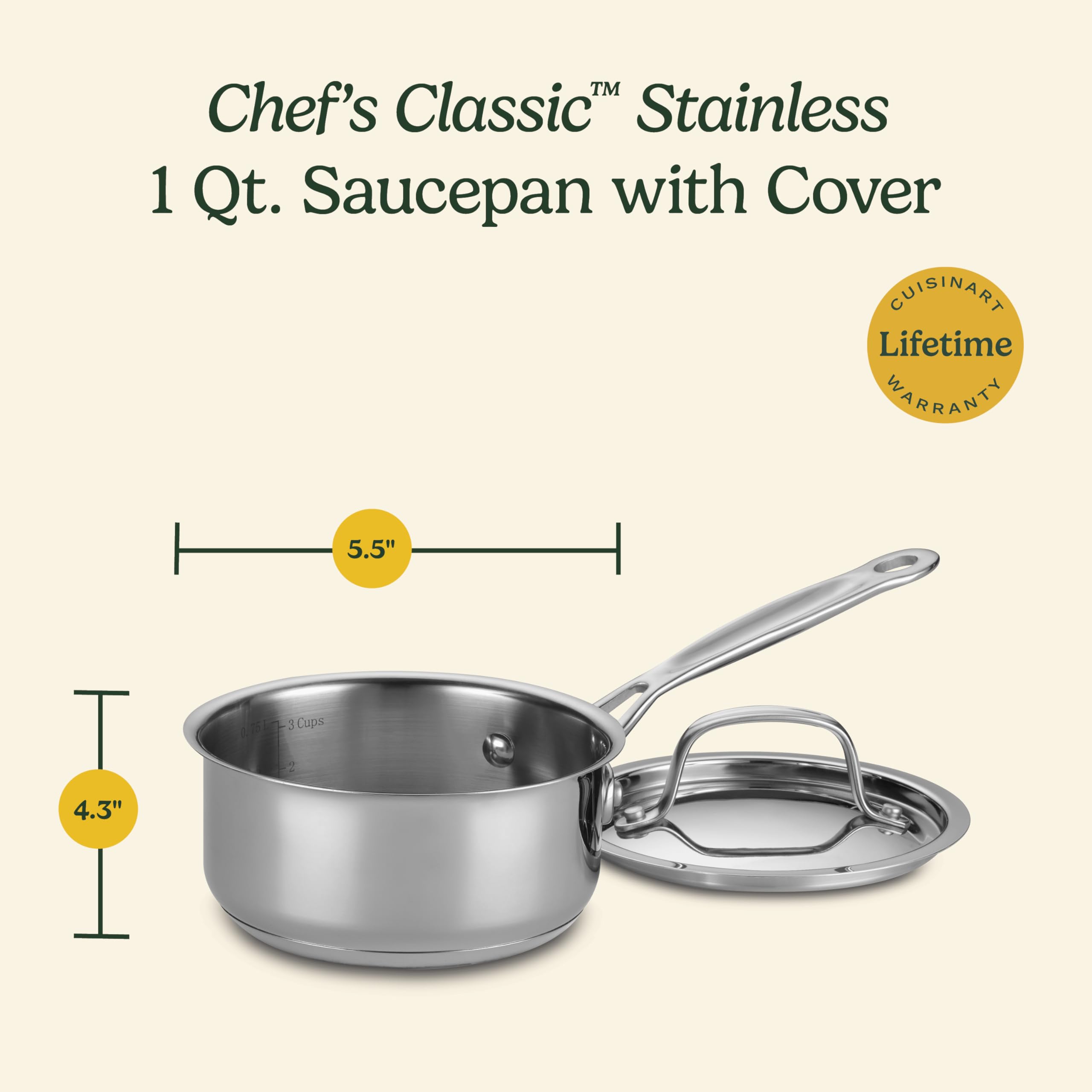 cuisinart-chef-s-classic-stainless-steel-1-quart-saucepan-with-cover-719-14 image 3