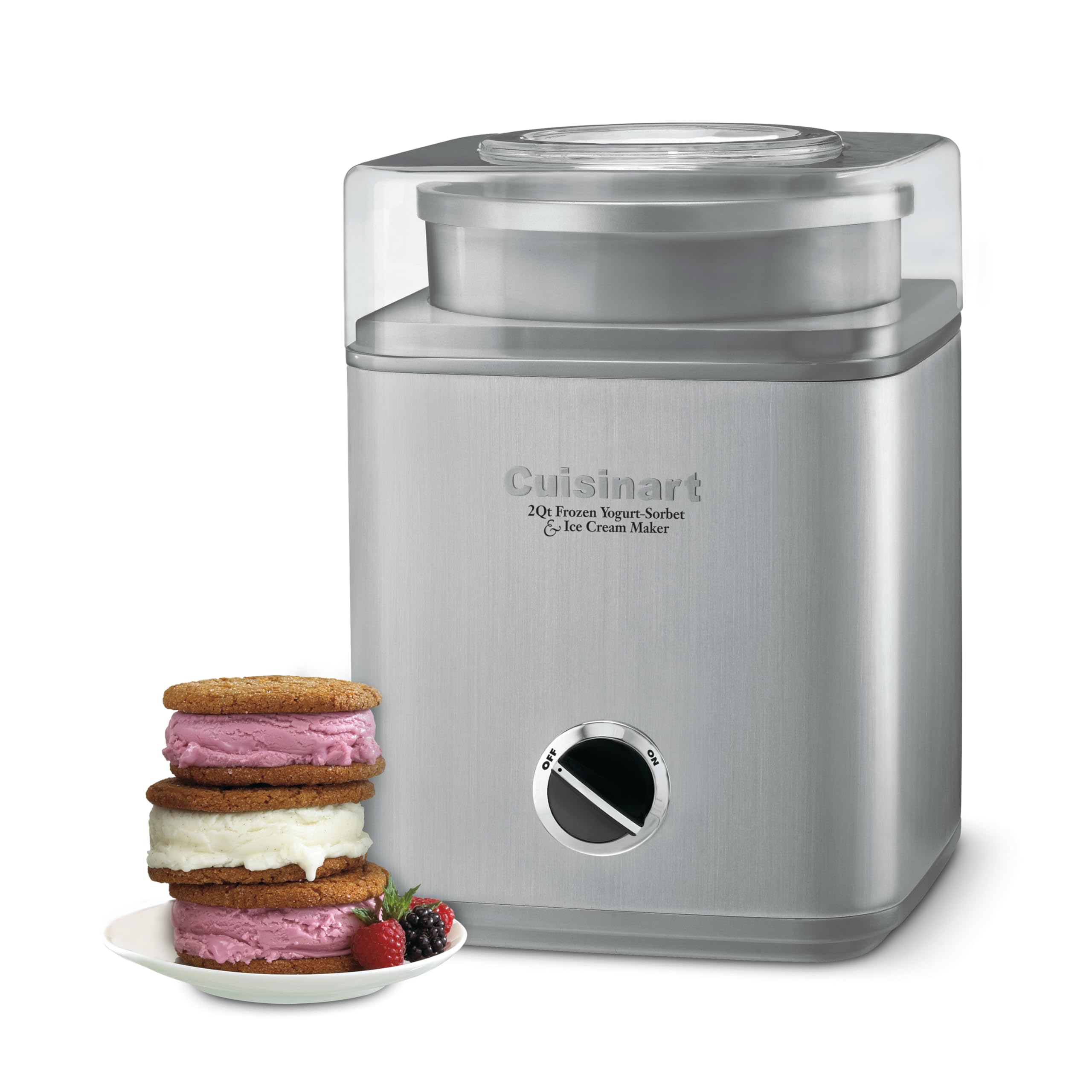 cuisinart-ice30bcp1-ice-cream-maker-2-quart-fully-automatic-with-double-insulate image 1