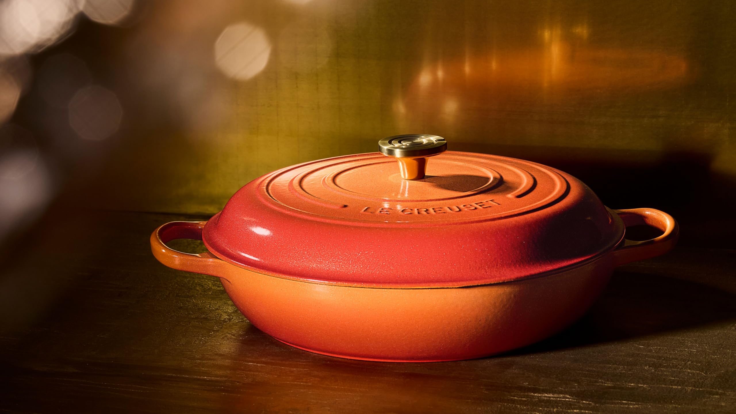 le-creuset-enameled-cast-iron-signature-braiser-3-5-qt-flamme-doree image 6