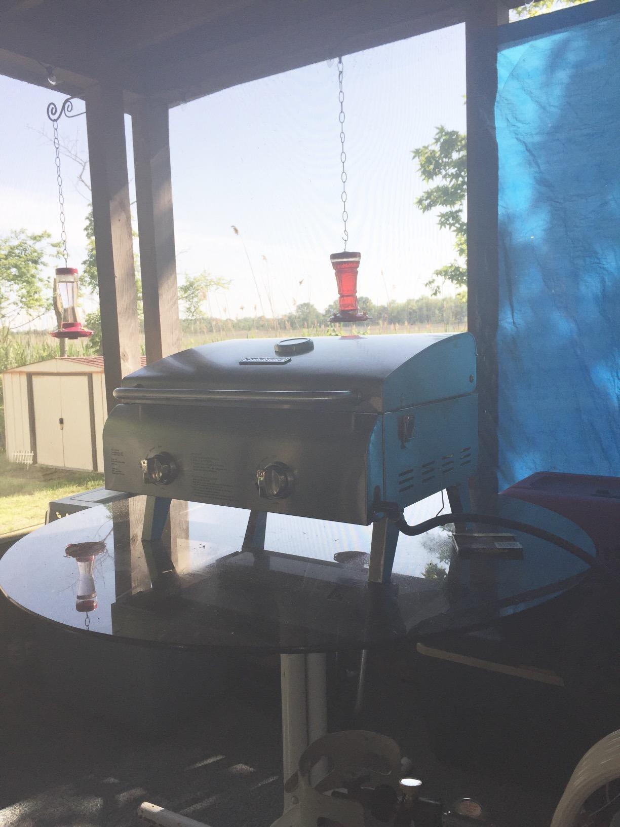 Good grill, but heavy
