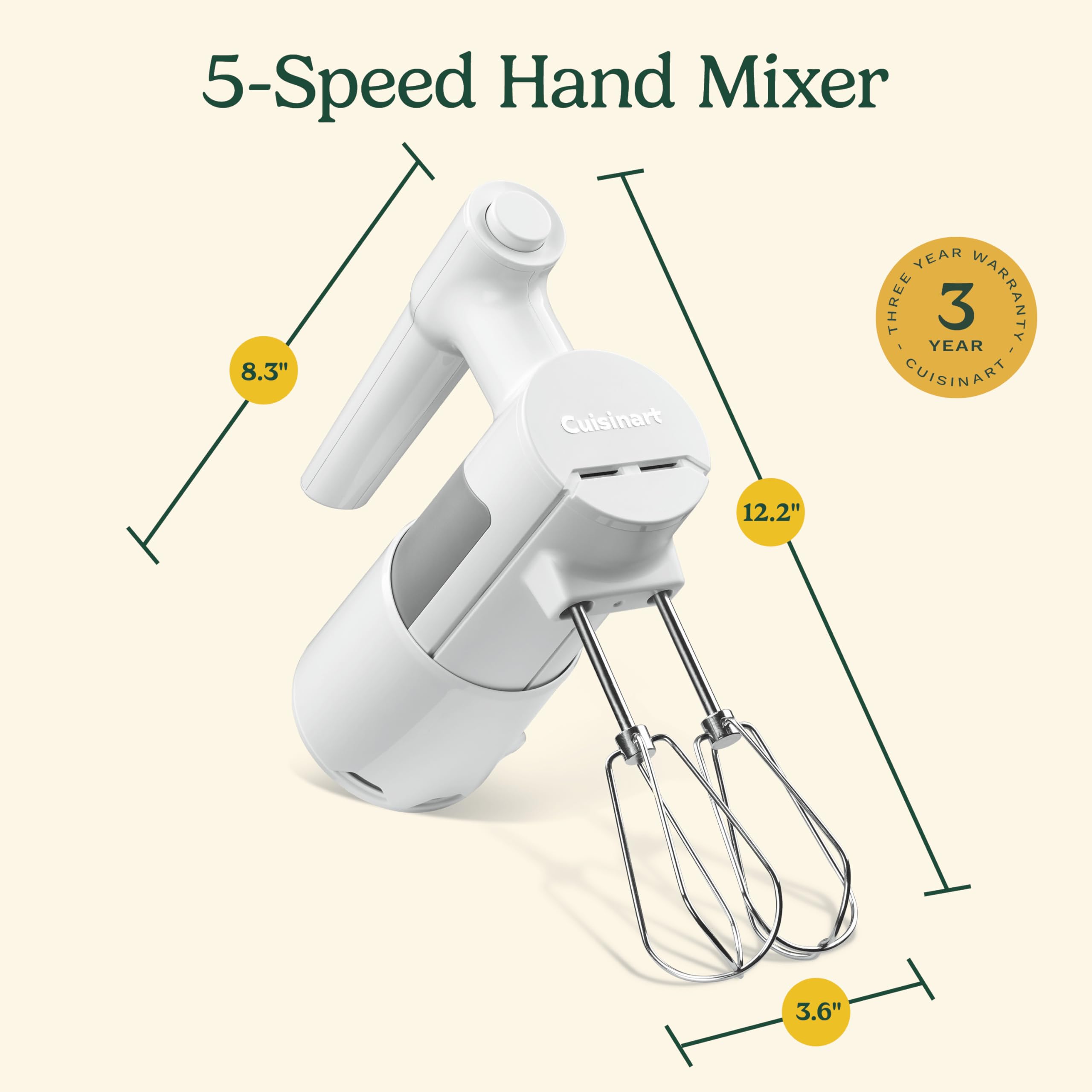 cuisinart-5-speed-hand-mixer-hm-150-white image 7