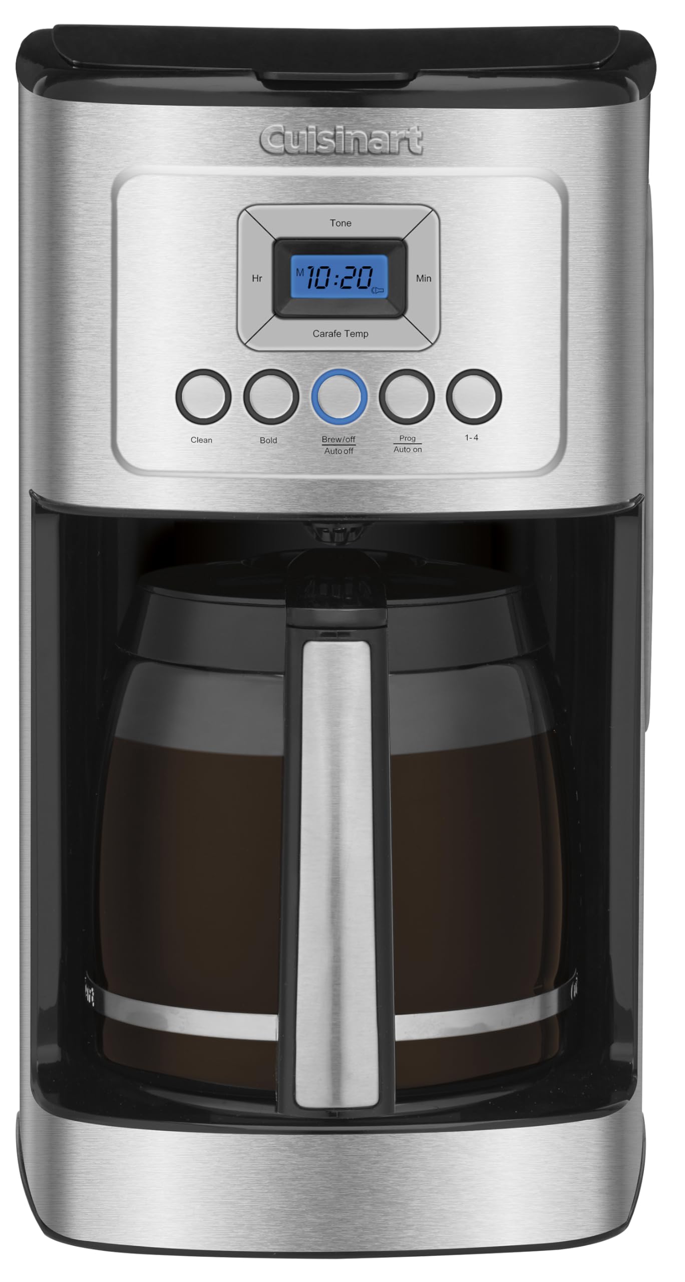 cuisinart-dcc-3200-14-cup-programmable-perfectemp-coffee-maker-stainless-steel image 1