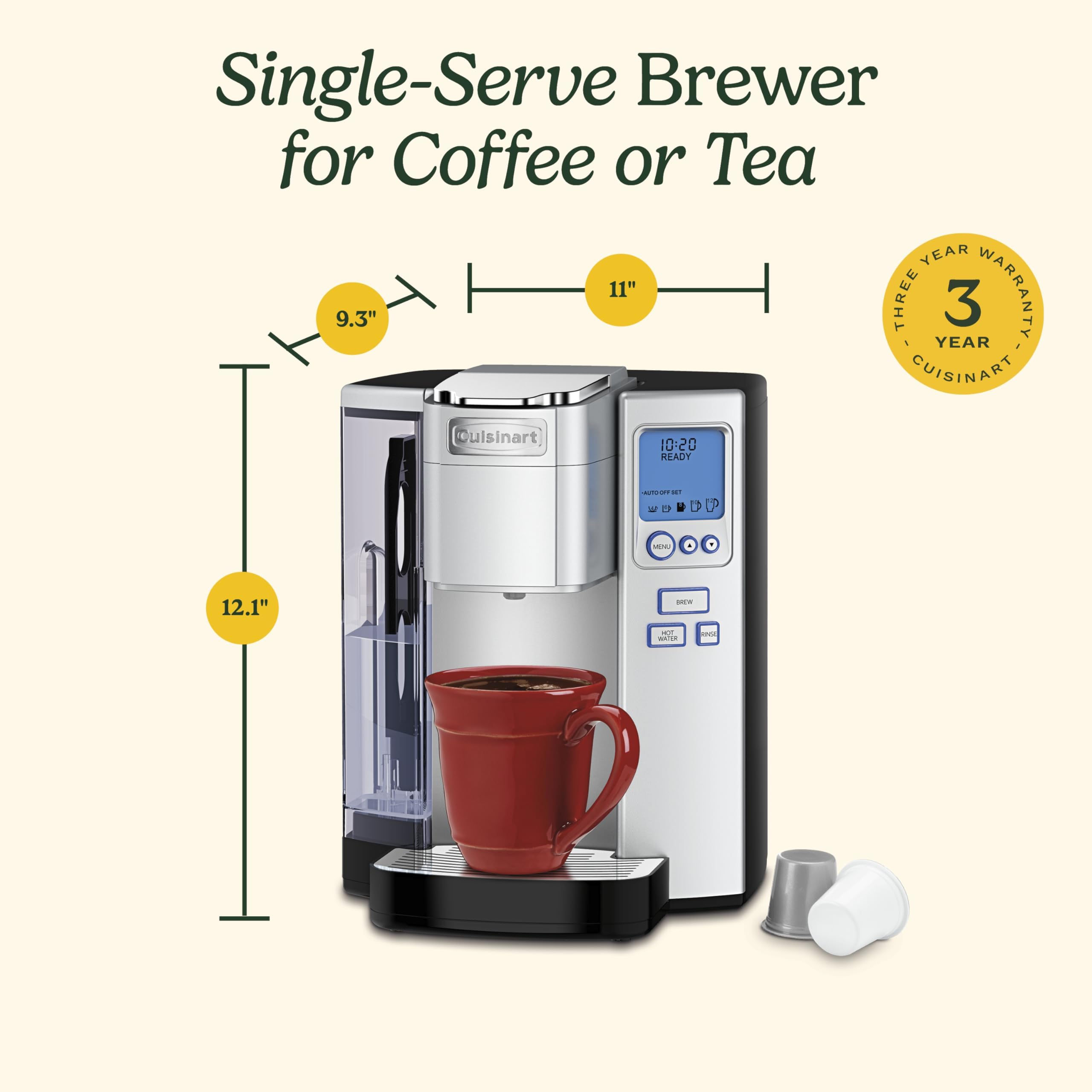 cuisinart-ss-10p1-single-serve-coffee-maker-72-ounce-reservoir-programmable-brew image 5