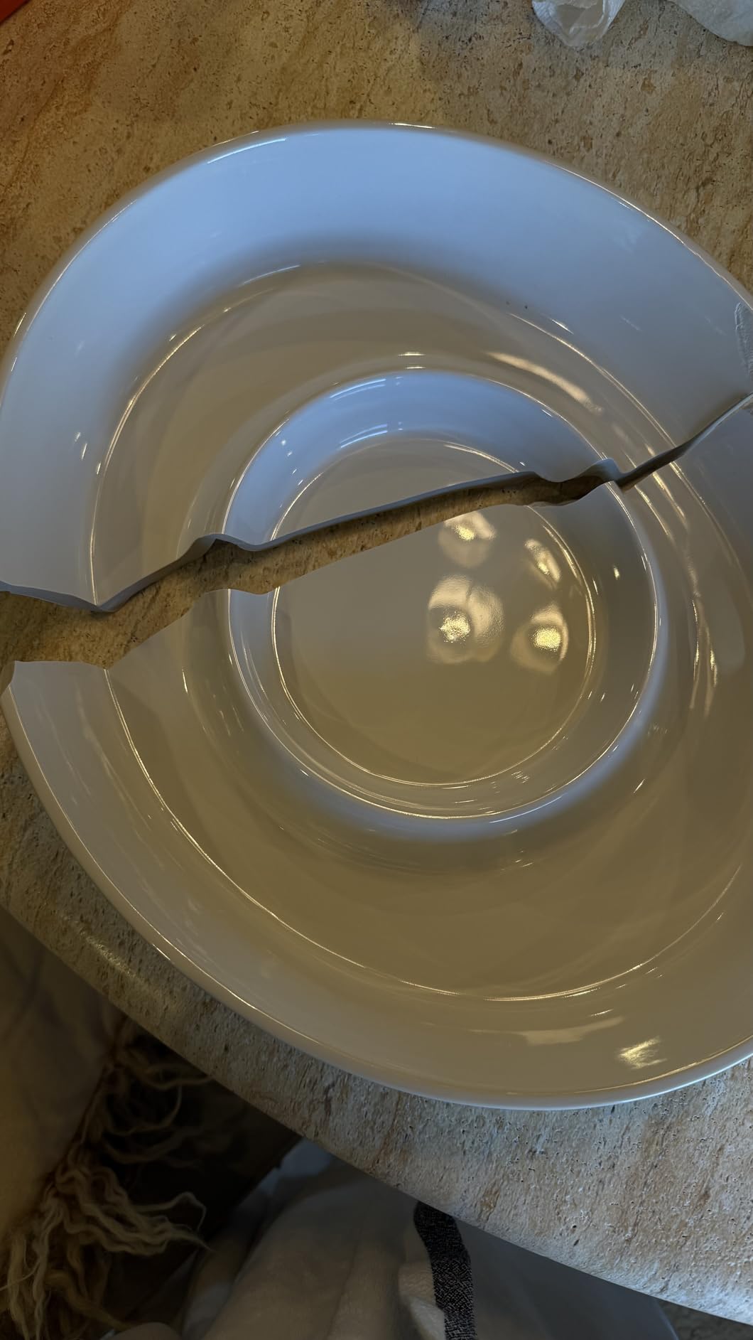 Nice platter, but dip bowl is small