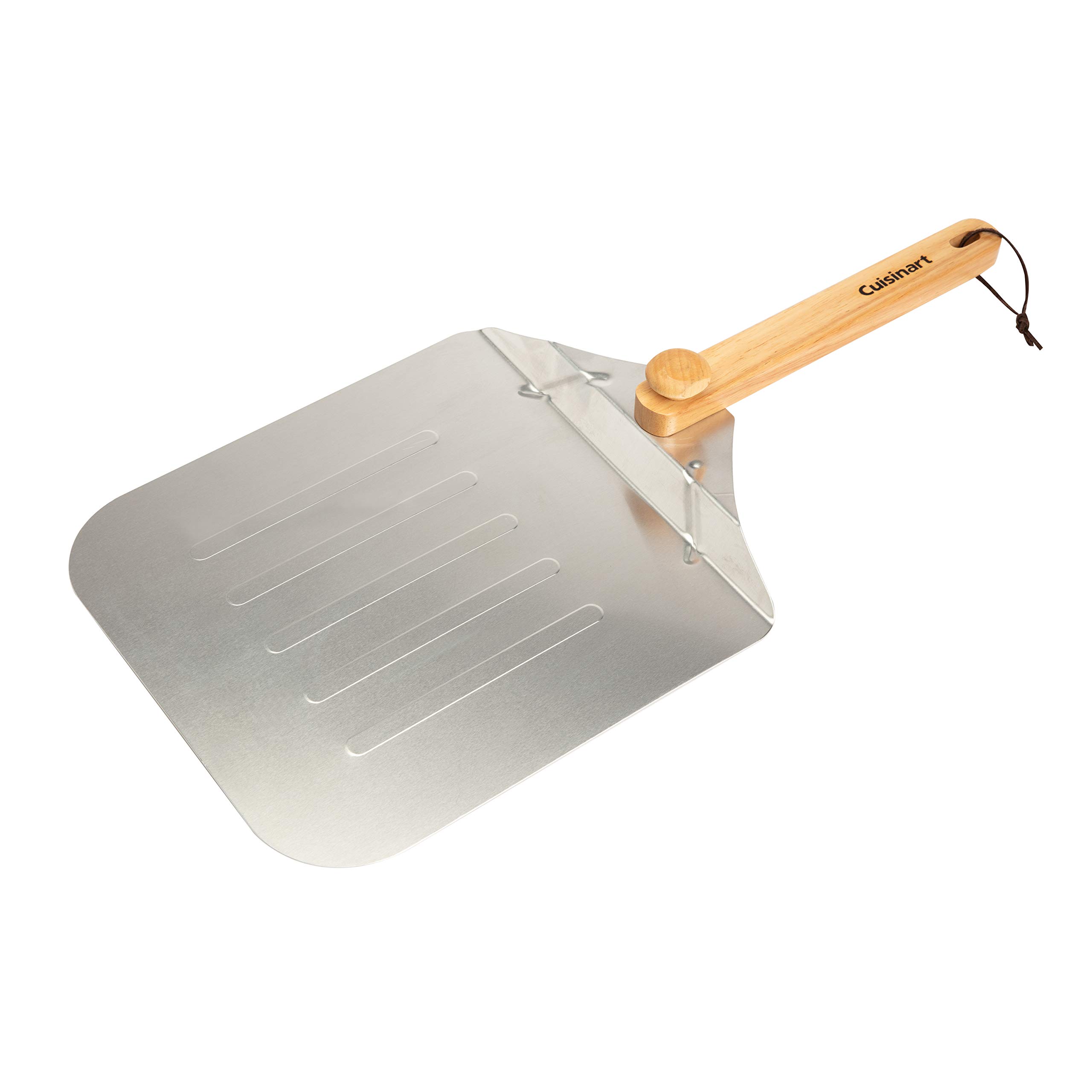 cuisinart-12-aluminum-pizza-peel-with-folding-wooden-handle image 1