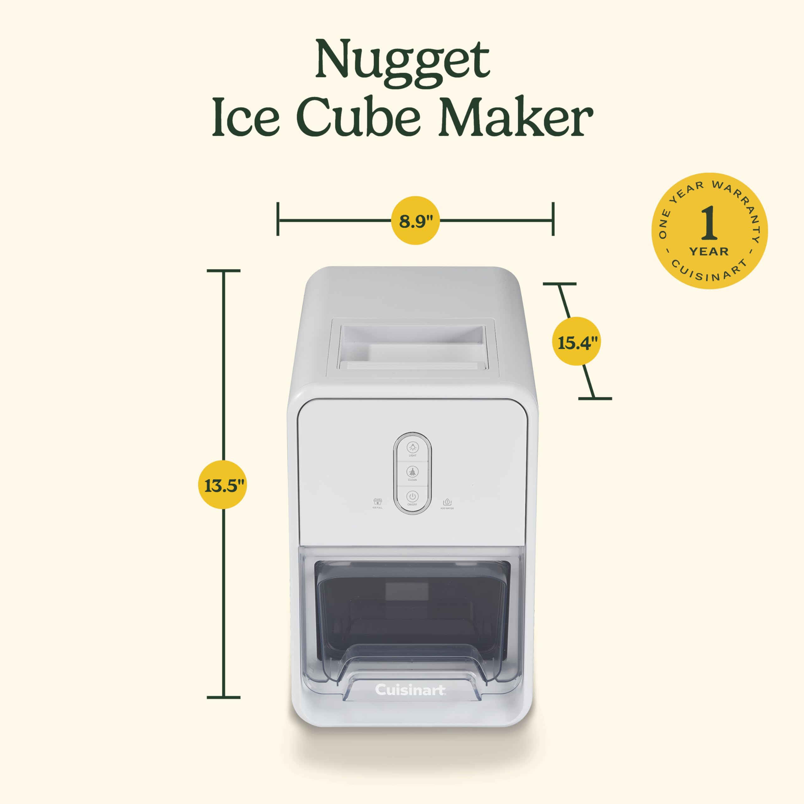 cuisinart-counter-top-nugget-ice-maker-white-imc-12 image 7