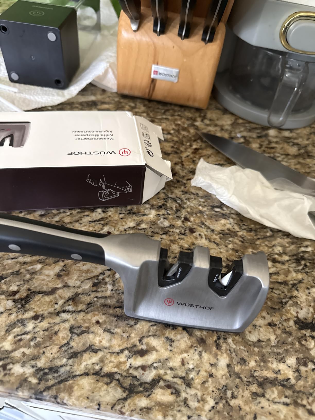 Good sharpener, but takes practice