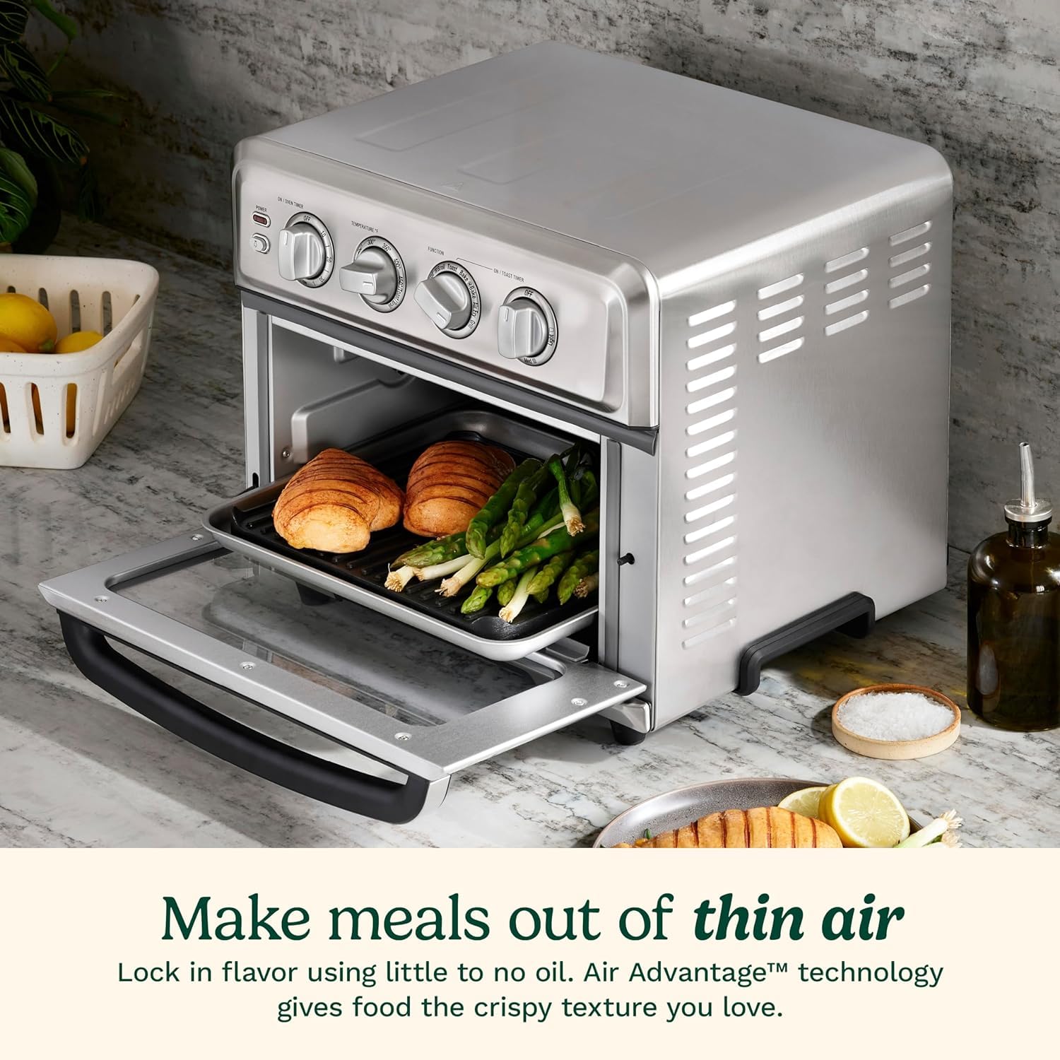 cuisinart-air-fryer-toaster-oven-8-in-1-1800w-stainless-steel-toa-70nas image 4