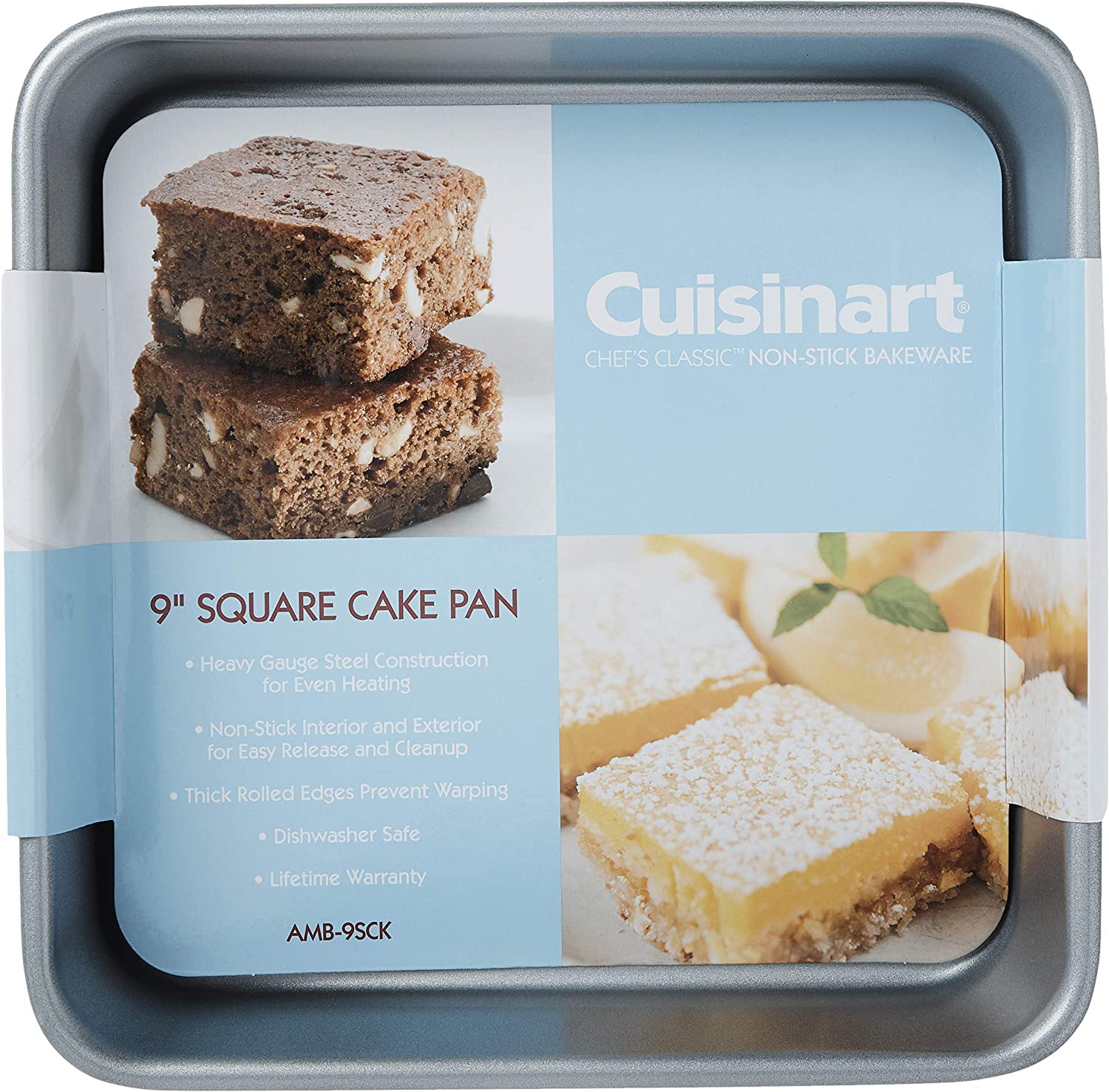 cuisinart-chef-s-classic-nonstick-square-cake-pan-9-inch-silver image 7