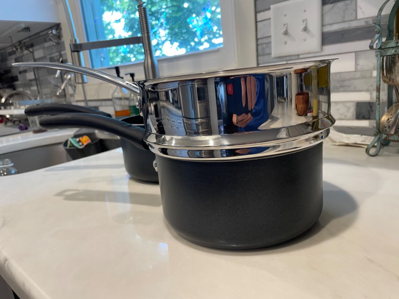 Perfect double boiler