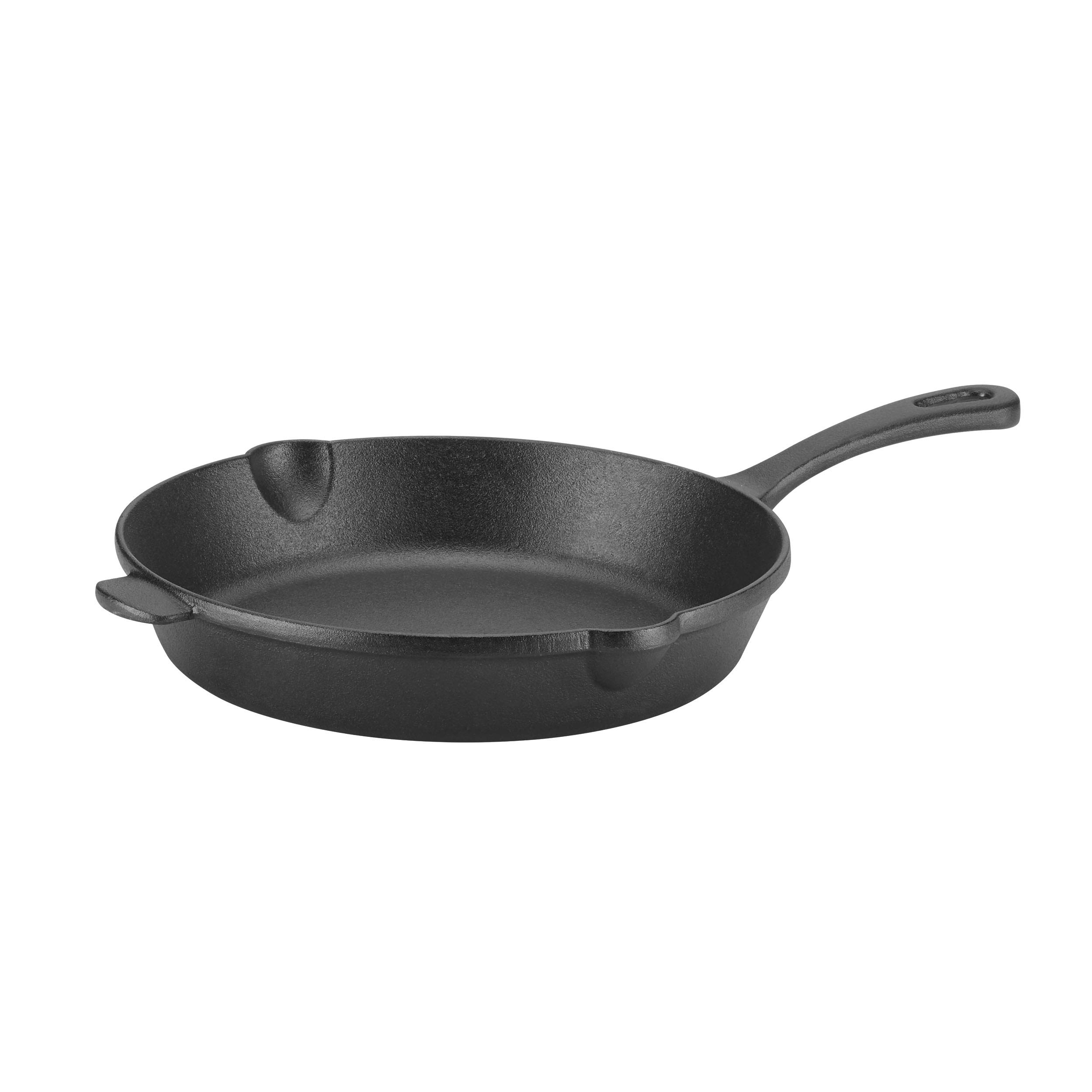 cuisinart-pre-seasoned-cast-iron-9-25-square-grill-and-10-round-fry-pan-2-pack image 3