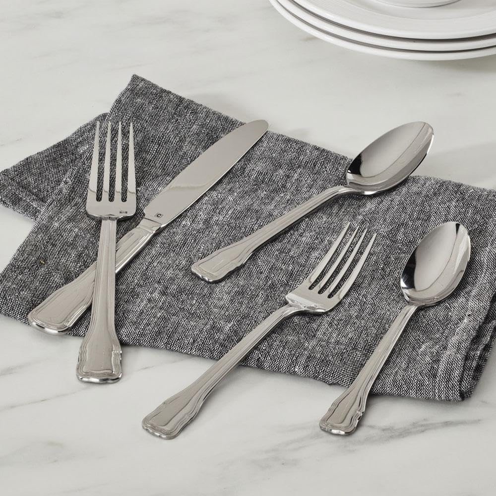 cuisinart-elite-valloire-collection-20-piece-stainless-steel-flatware-set image 4