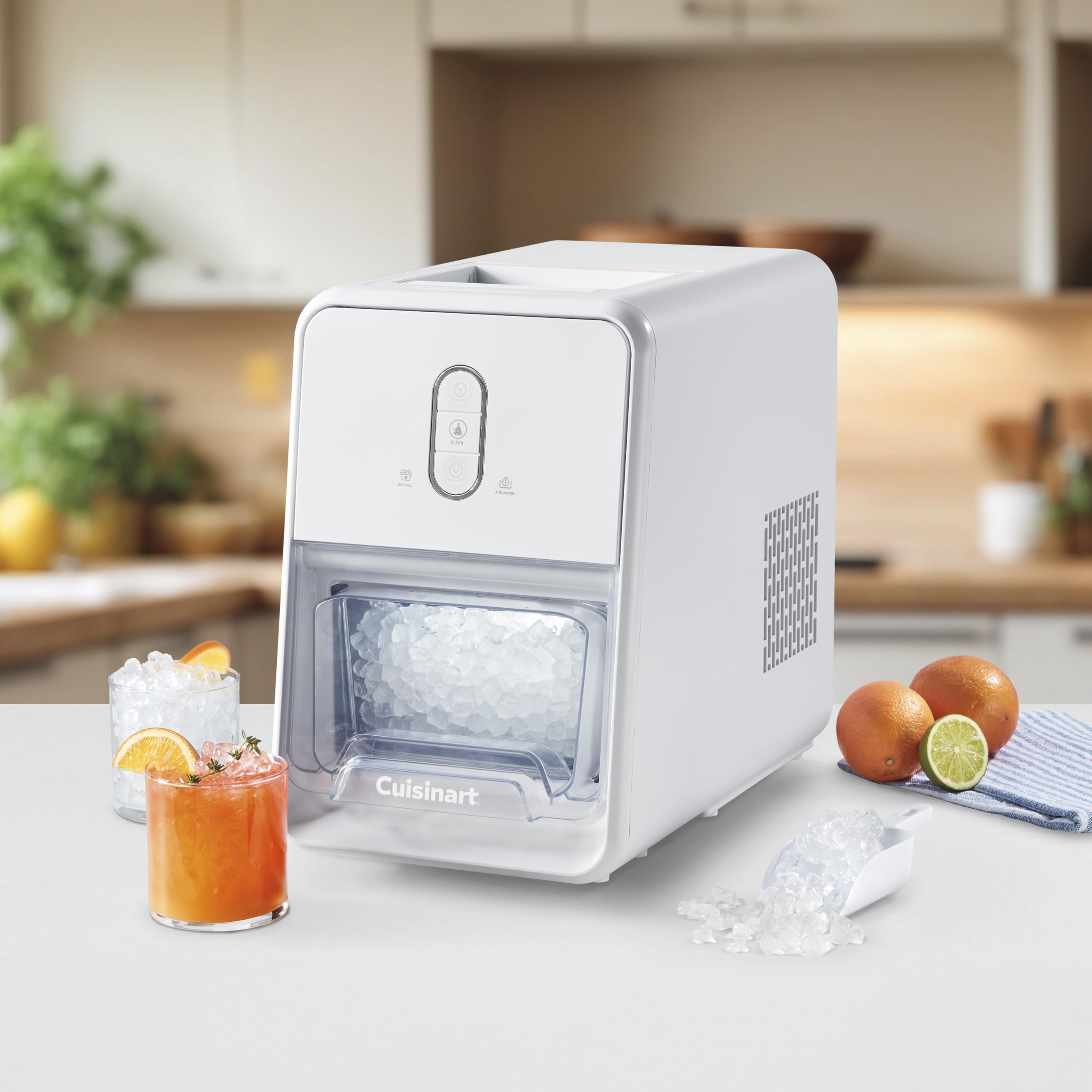 cuisinart-counter-top-nugget-ice-maker-white-imc-12 image 2