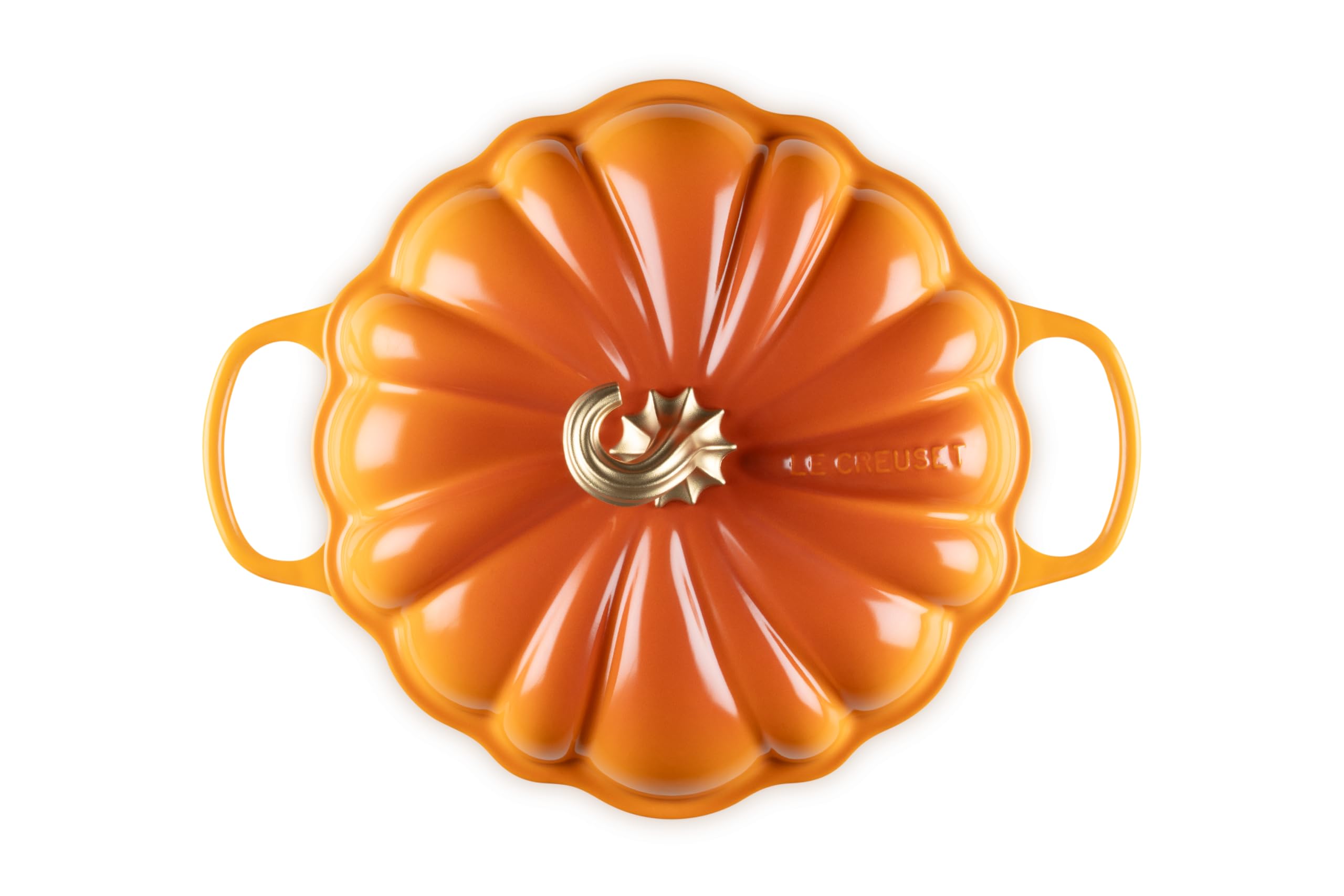 le-creuset-enameled-cast-iron-signature-pumpkin-braiser-2-75-qt-persimmon image 2