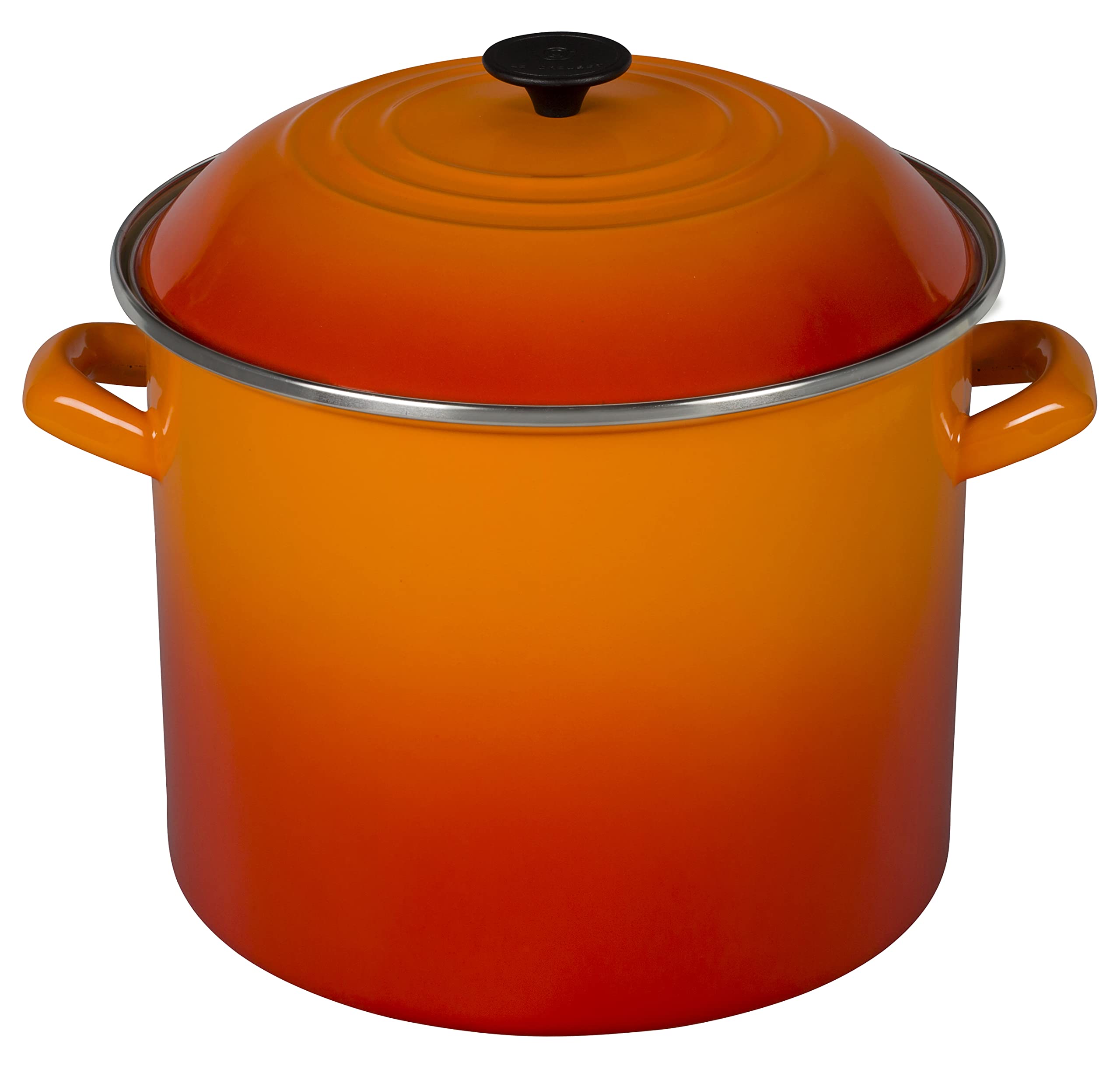 le-creuset-enamel-on-steel-stockpot-10-qt-meringue-durable-porcelain-enamel-all- image 8