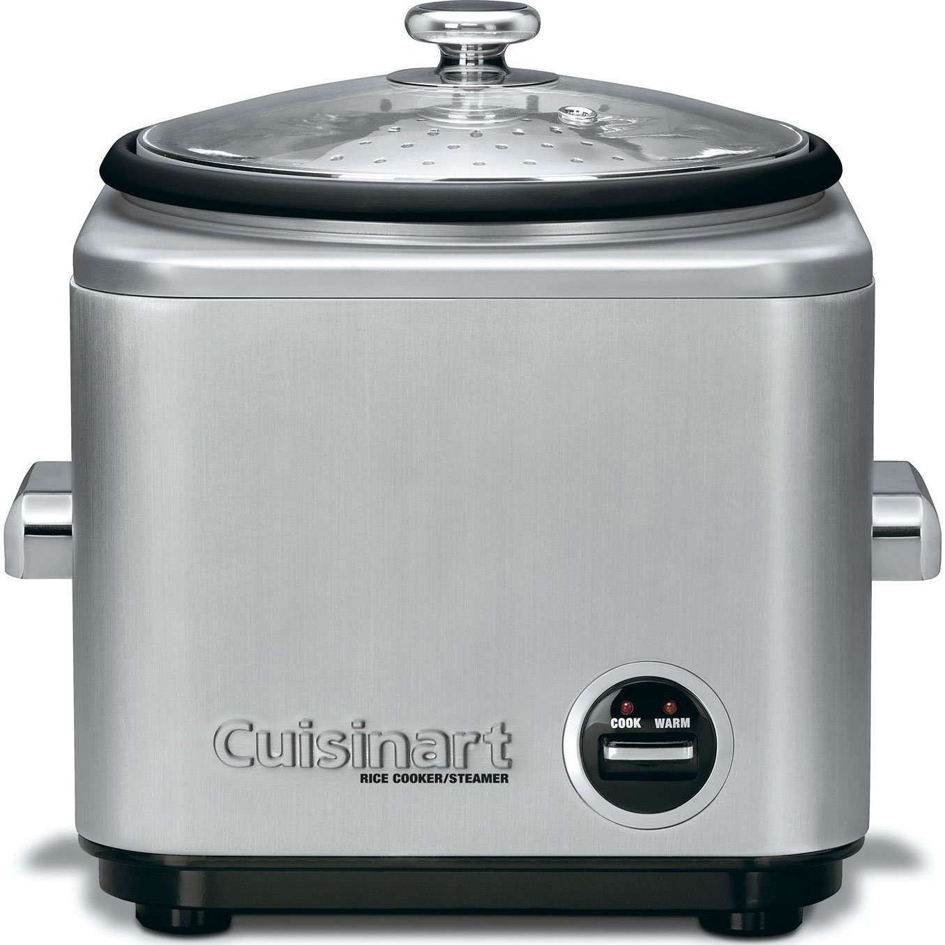 cuisinart-crc-800nas-8-cup-rice-cooker-with-steamer-basket-brushed-stainless-ste image 1