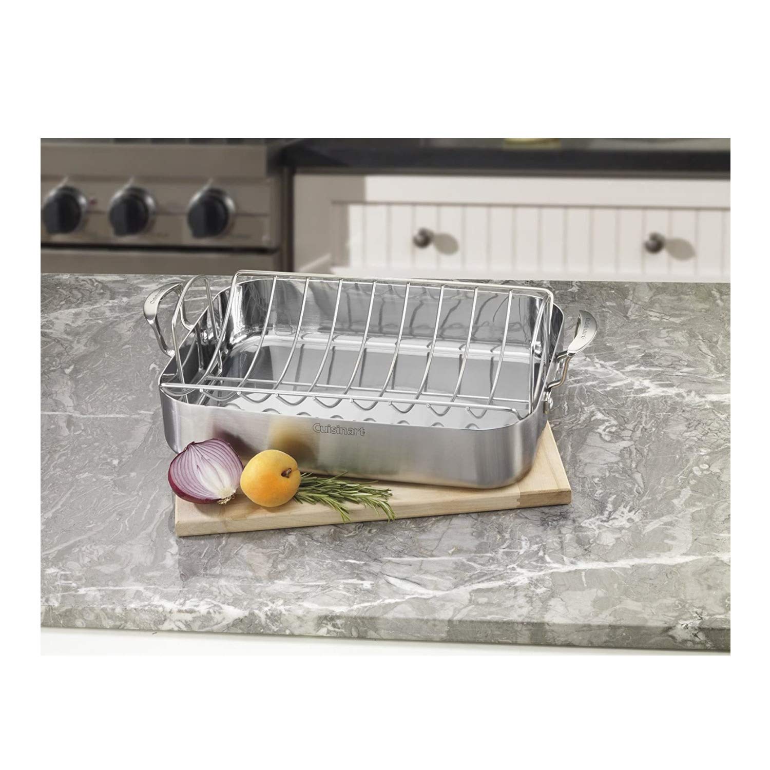 cuisinart-multiclad-pro-triple-ply-stainless-steel-16-inch-roasting-pan-with-rac image 2