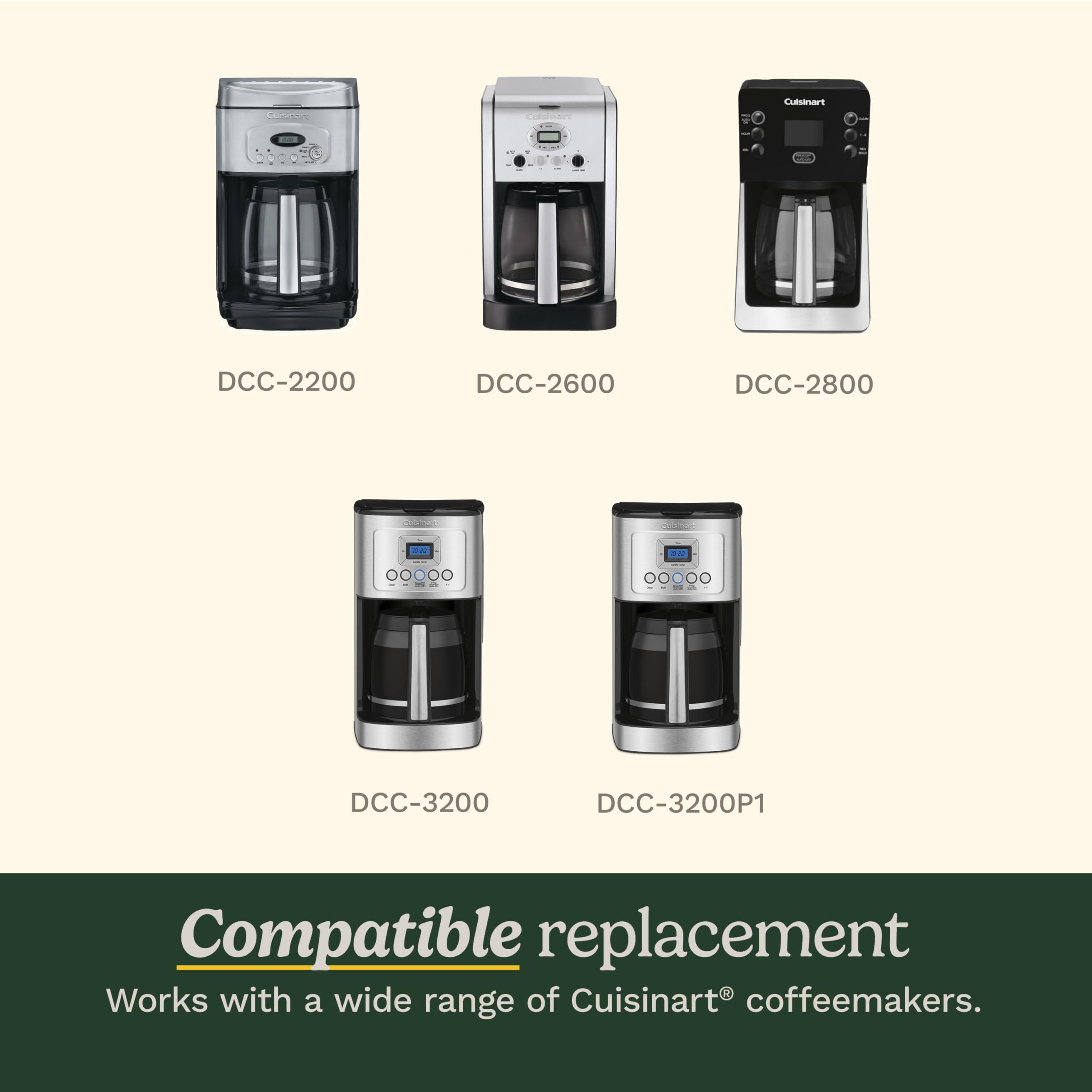 cuisinart-14-cup-replacement-glass-carafe-for-coffee-maker-dcc-2200rc-compatible image 4