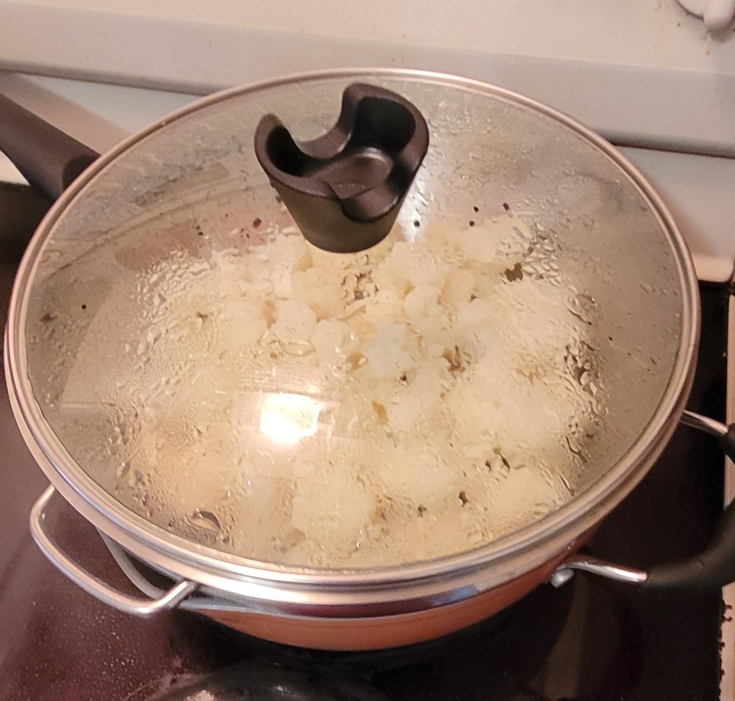 Great pan, but handle gets hot