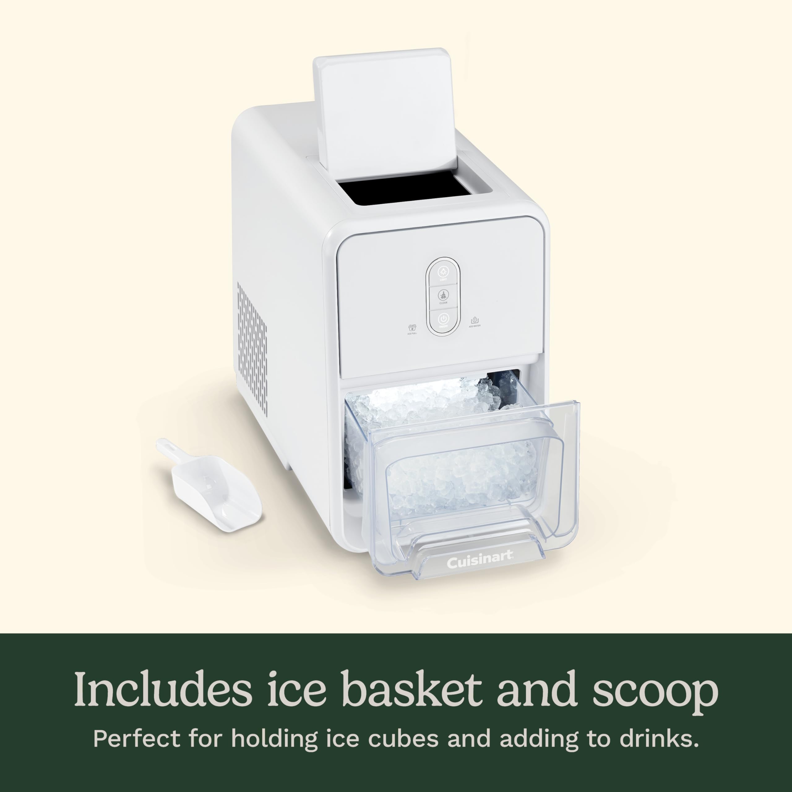 cuisinart-counter-top-nugget-ice-maker-white-imc-12 image 5