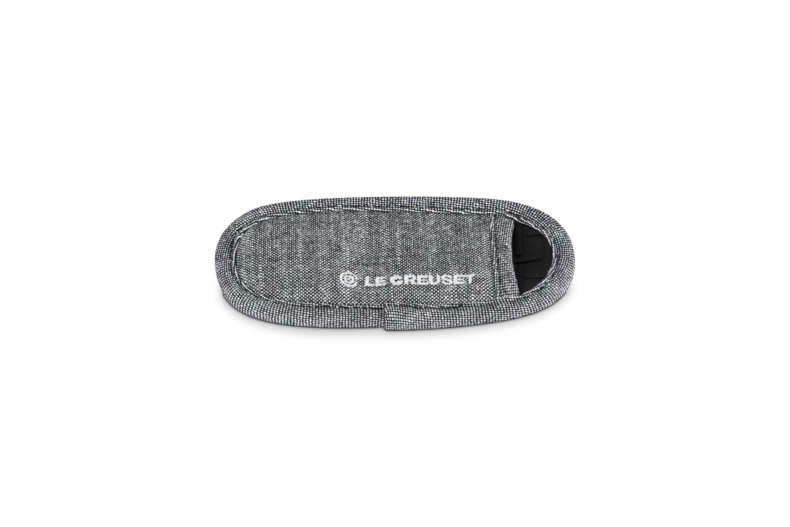 le-creuset-handle-holder-7-inch-noir-silicone-heat-resistant-cover-fits-handled- image 1