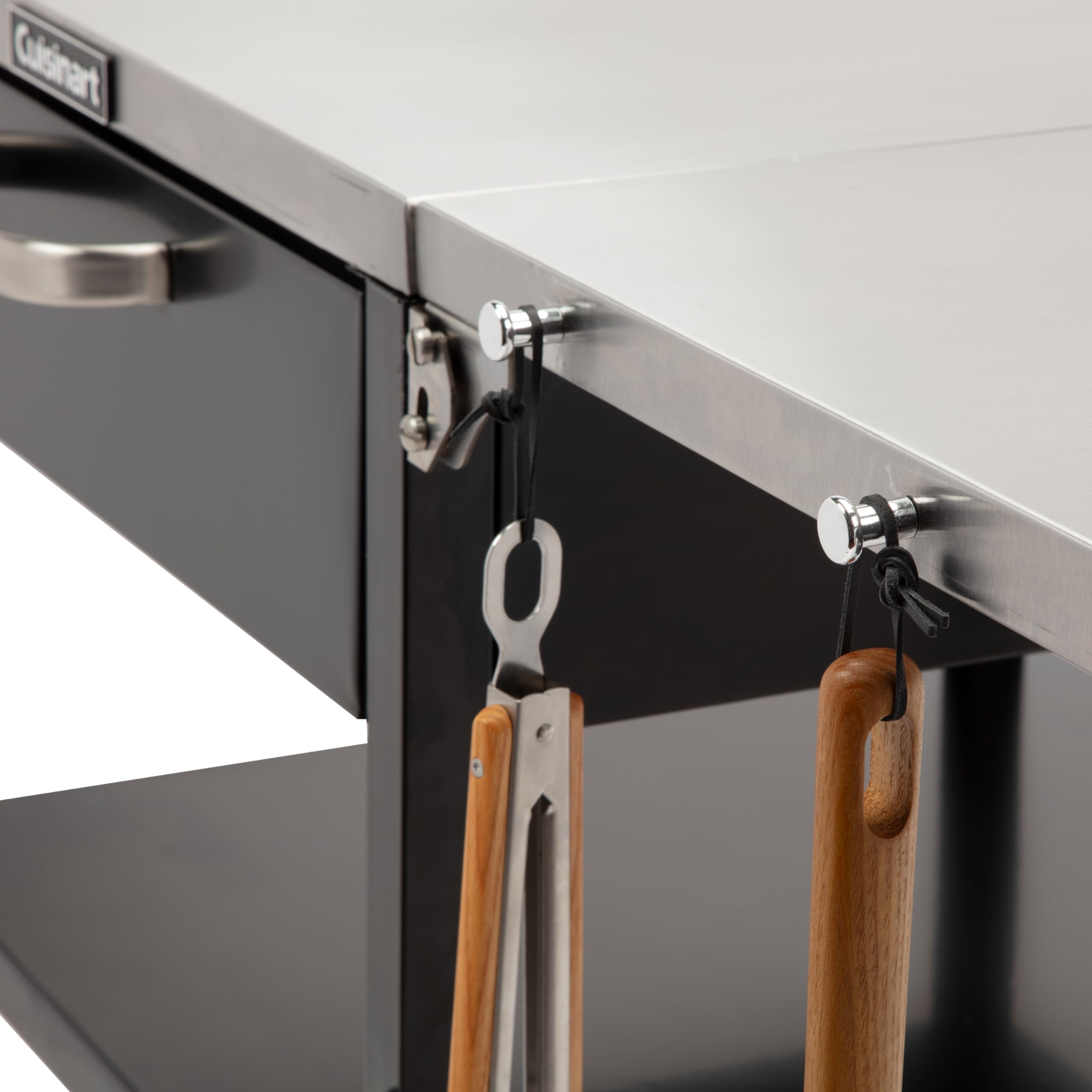 cuisinart-prep-n-cook-outdoor-table-grill-stand-stainless-steel-folding-prep-sta image 7