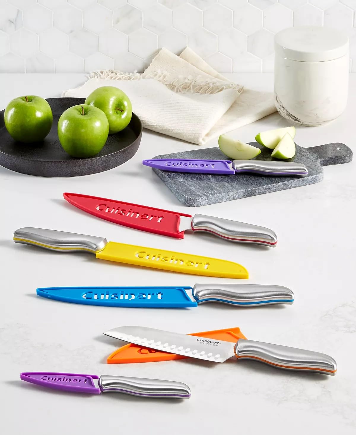 cuisinart-12-piece-classic-cutlery-color-band-collection image 2
